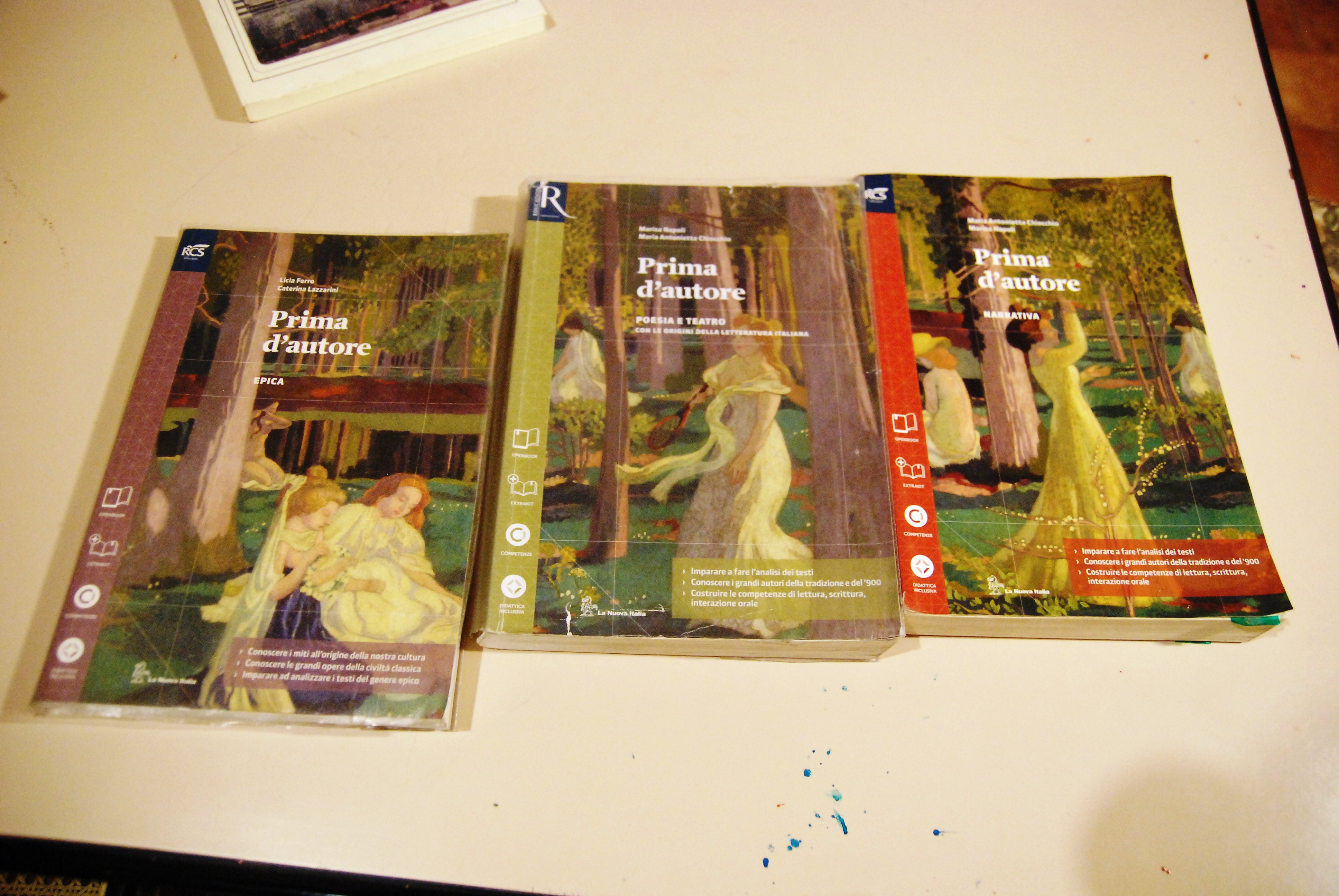 epica poesia e teatro narrativa 3 voll.