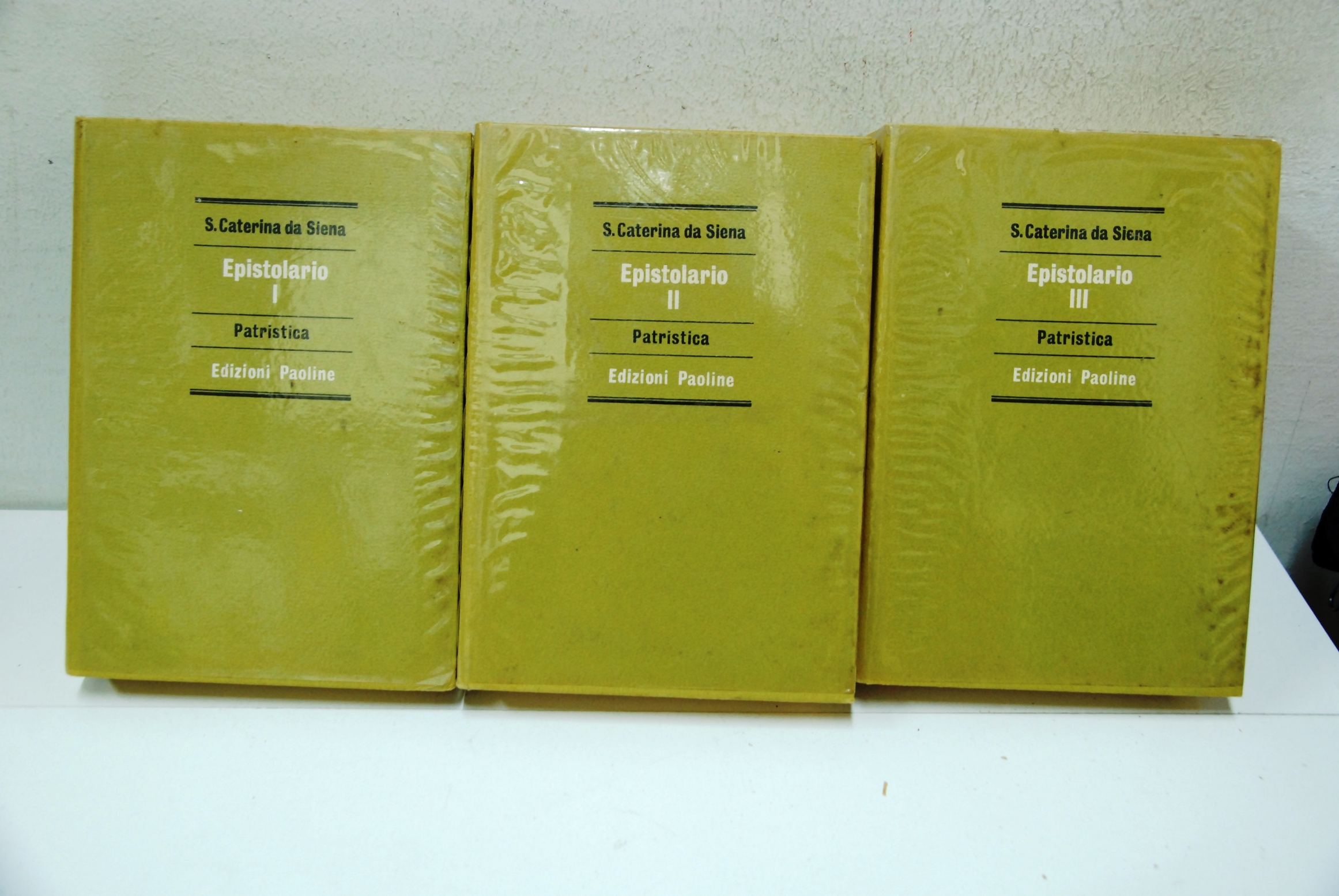 Epistolario patristica in 3 volumi completi