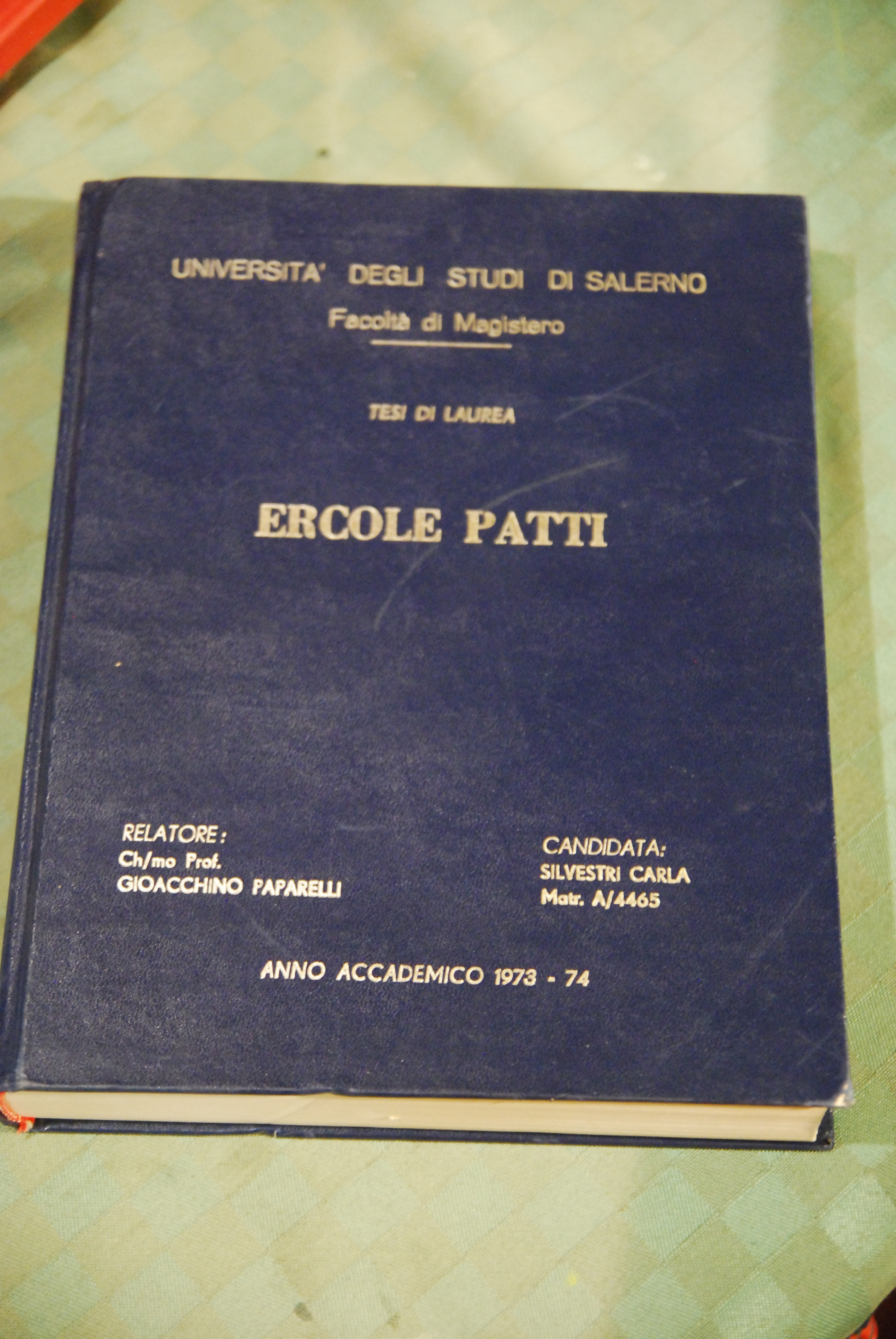 ERCOLE PATTI 1973