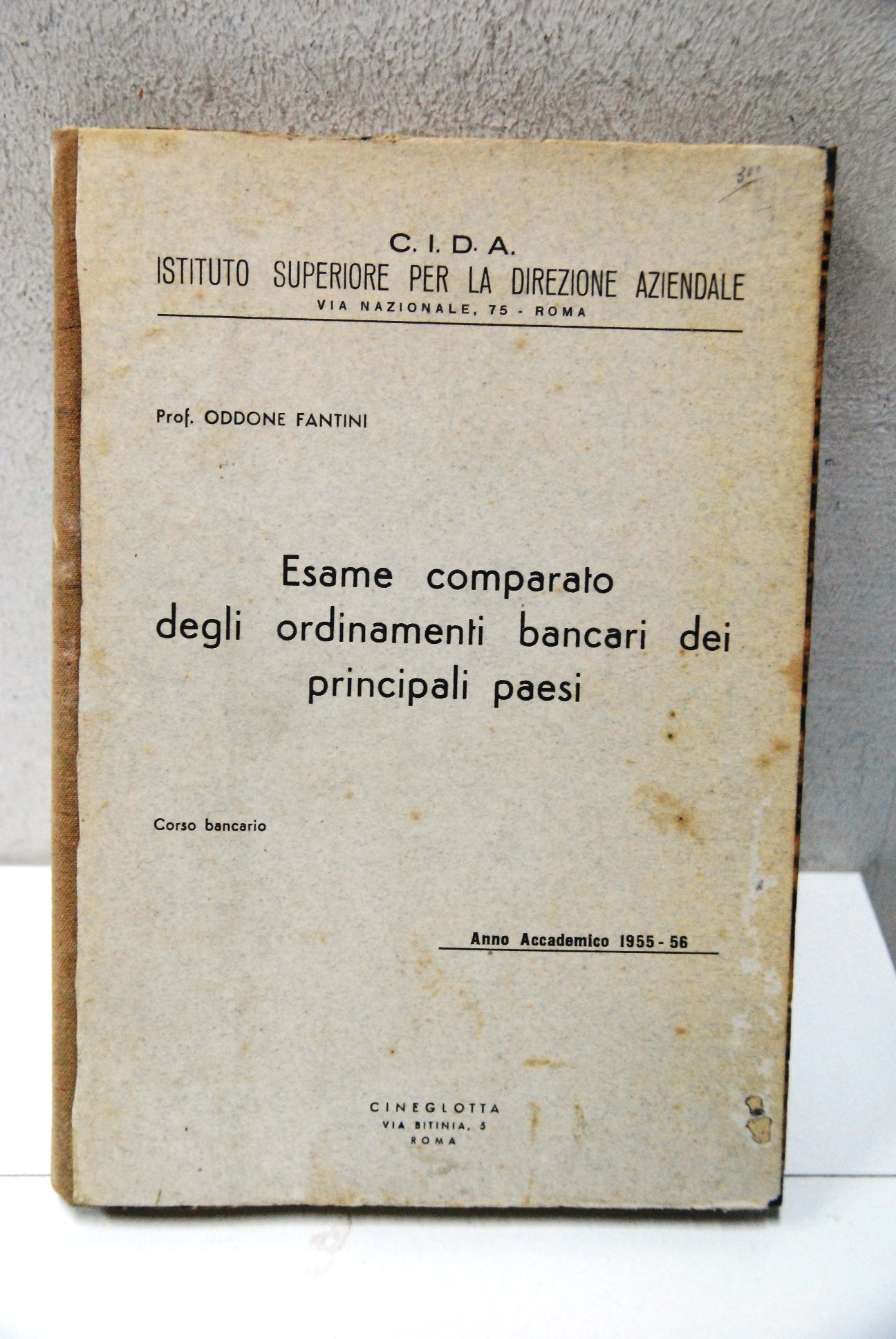 esame comparato degli ordinamenti bancari dei principali paesi