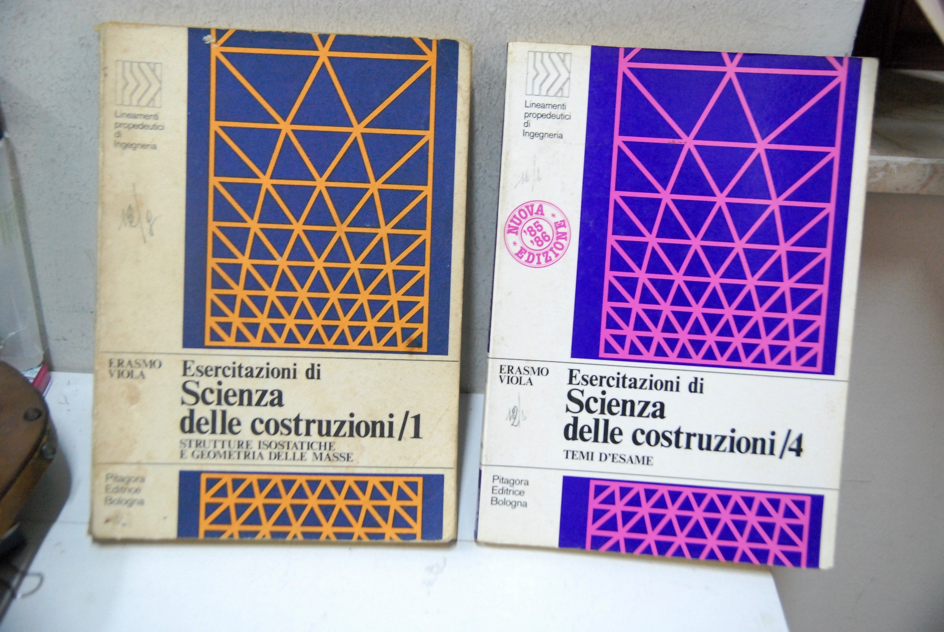 esercitazioni di scienza delle costruzioni voll. 1 e 4