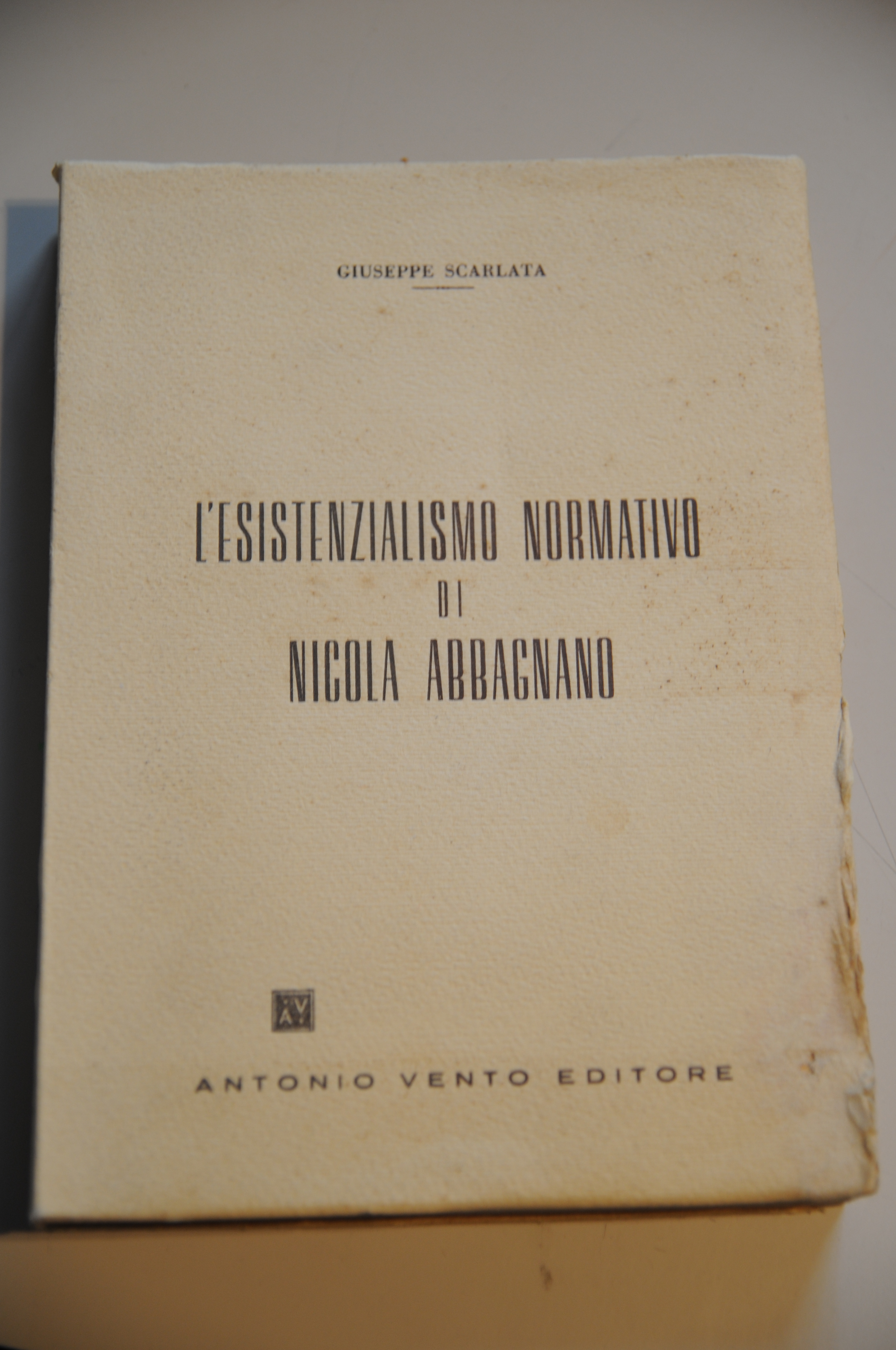 esistenzialismo normativo di nicola abbagnano NUOVO