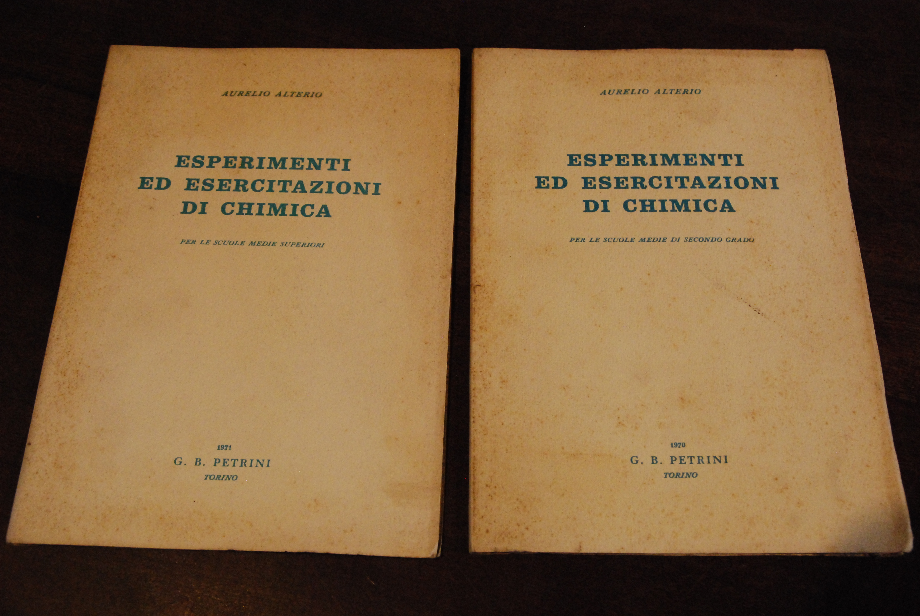esperimenti ed esercitazioni di chimica 2 voll.