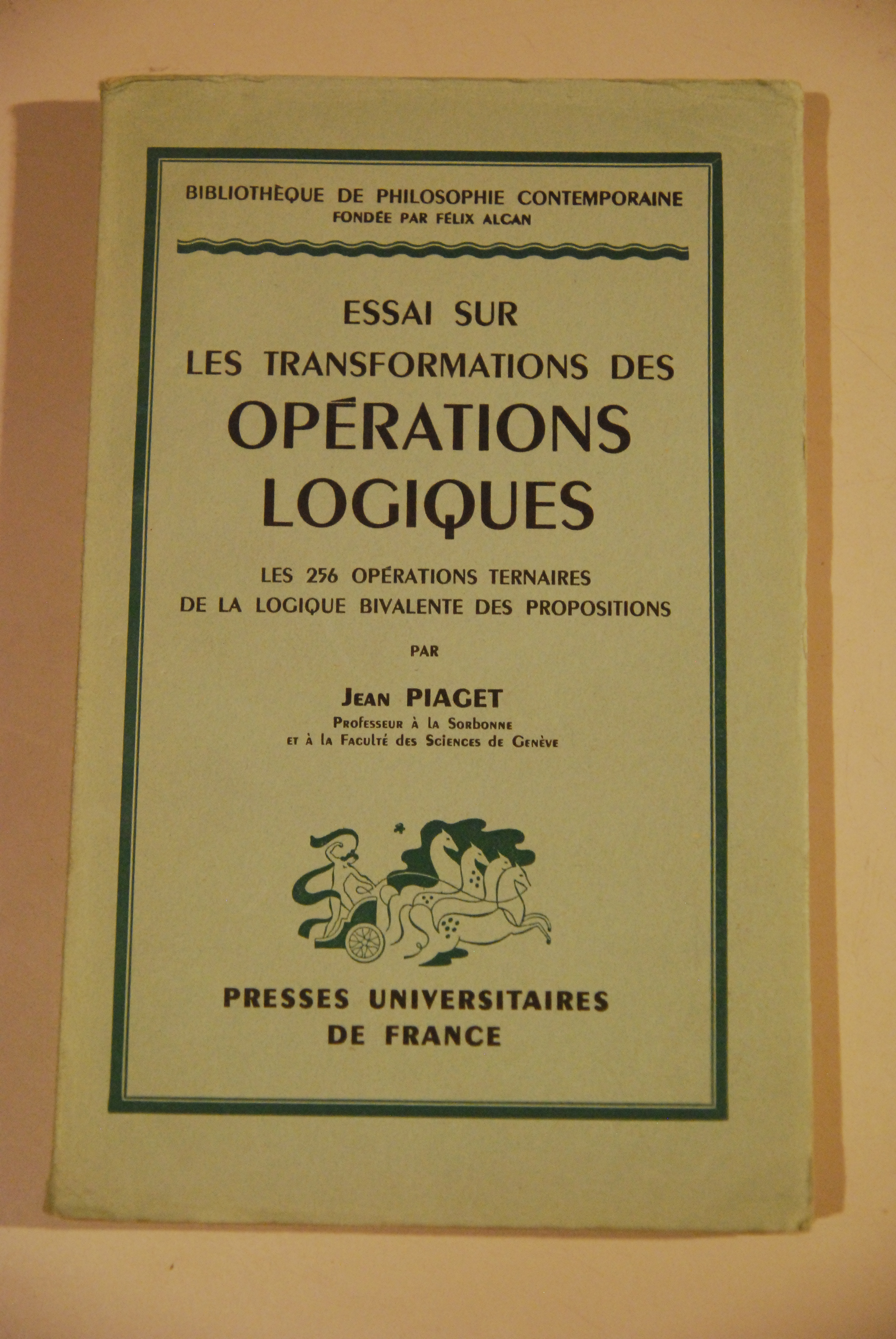 essai sur le transformations des operations logiques NUOVO