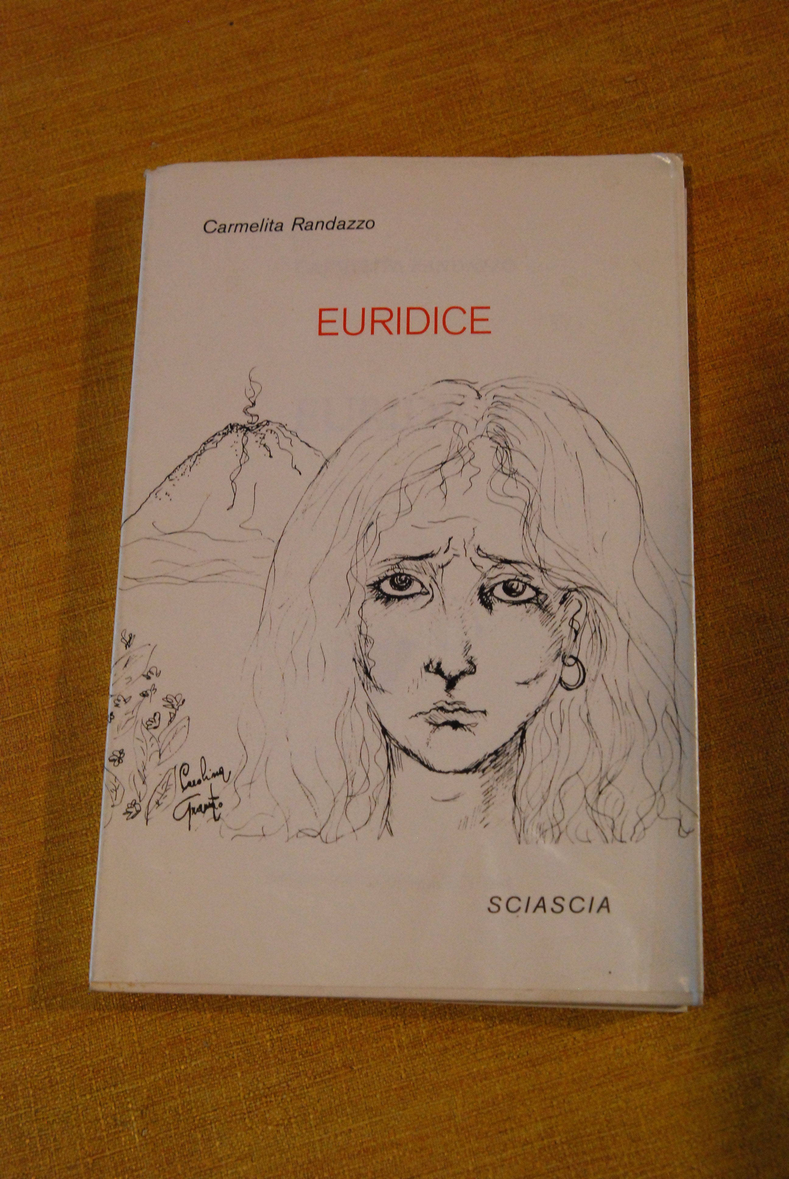 EURIDICE sciascia autografato con dedica