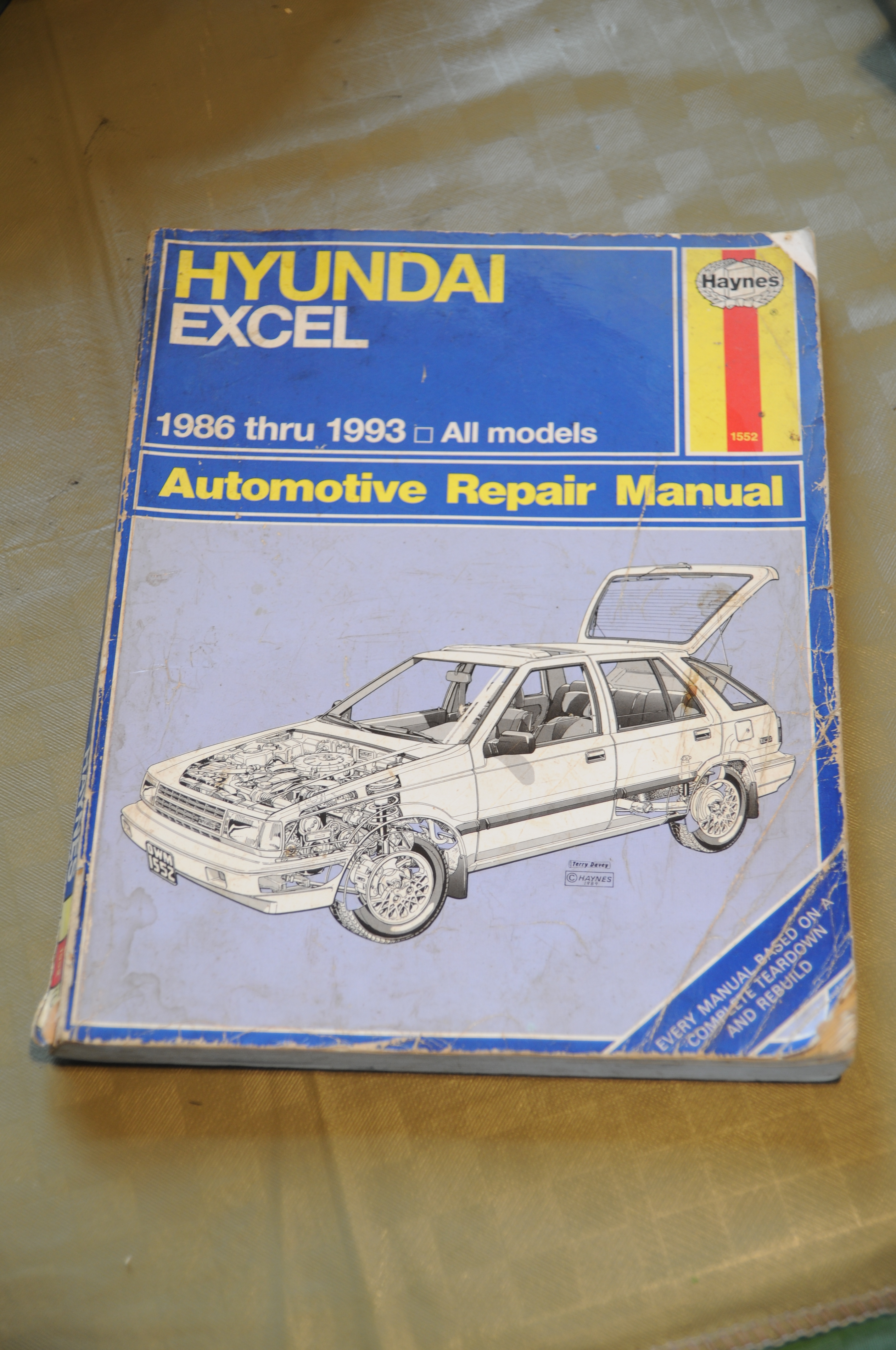 excel 1986 thru 1993 all models automotive repair manual