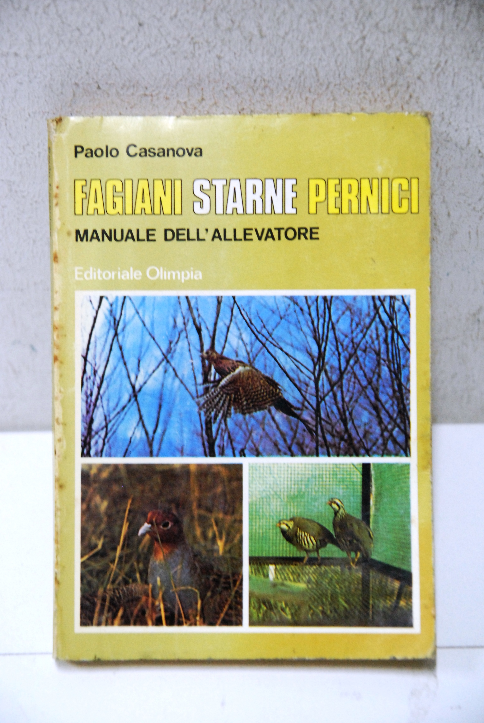 fagiani starne pernici manuale dell'allevatore