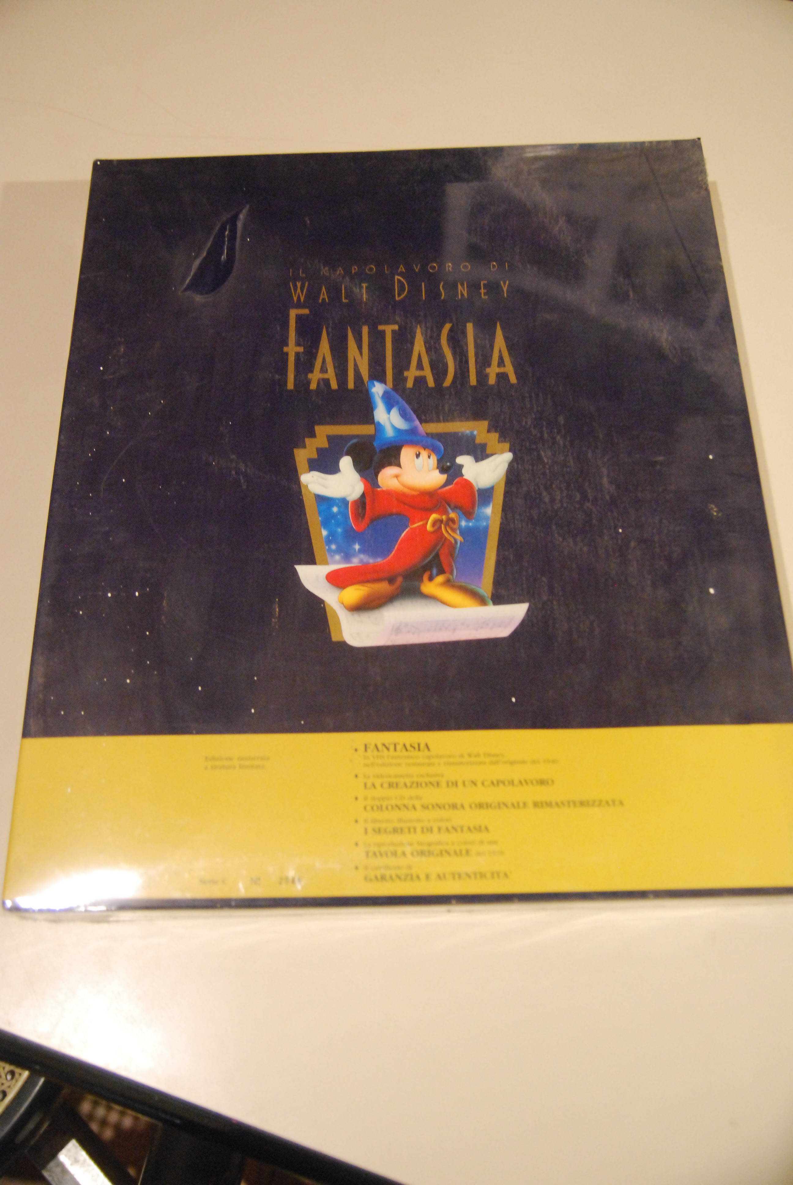 fantasia il capolavoro di walt disney VHS E 2 CD
