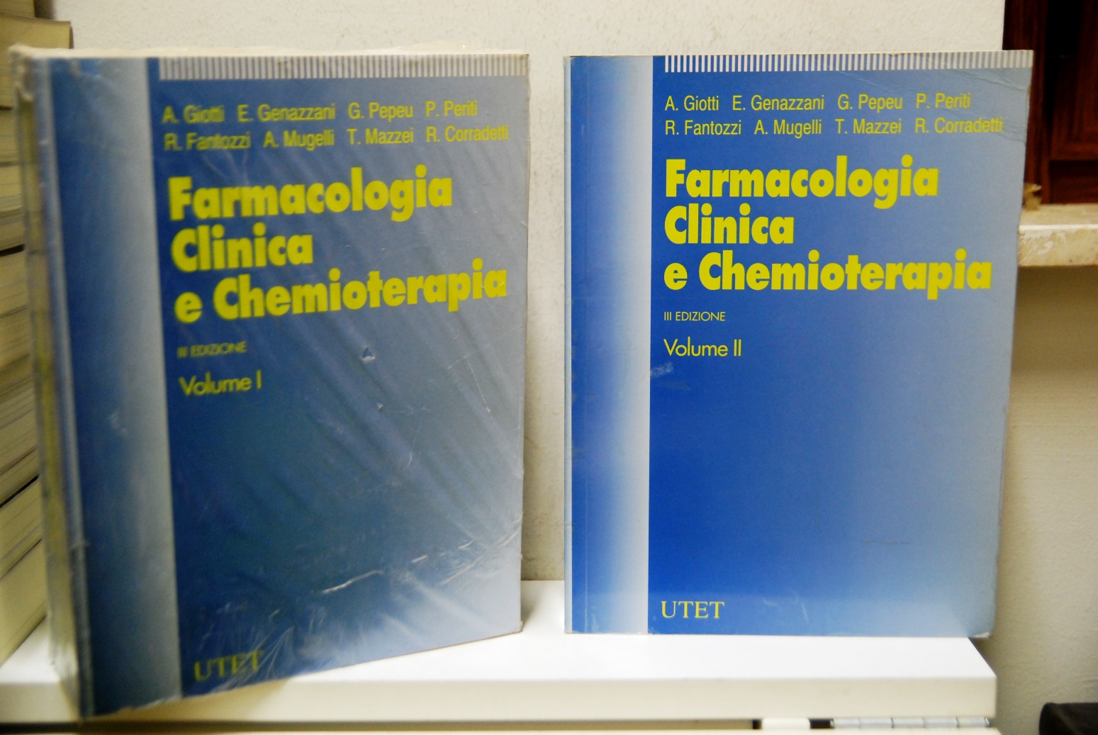 Farmacologia Clinica e Chemioterapia, 2 volumi