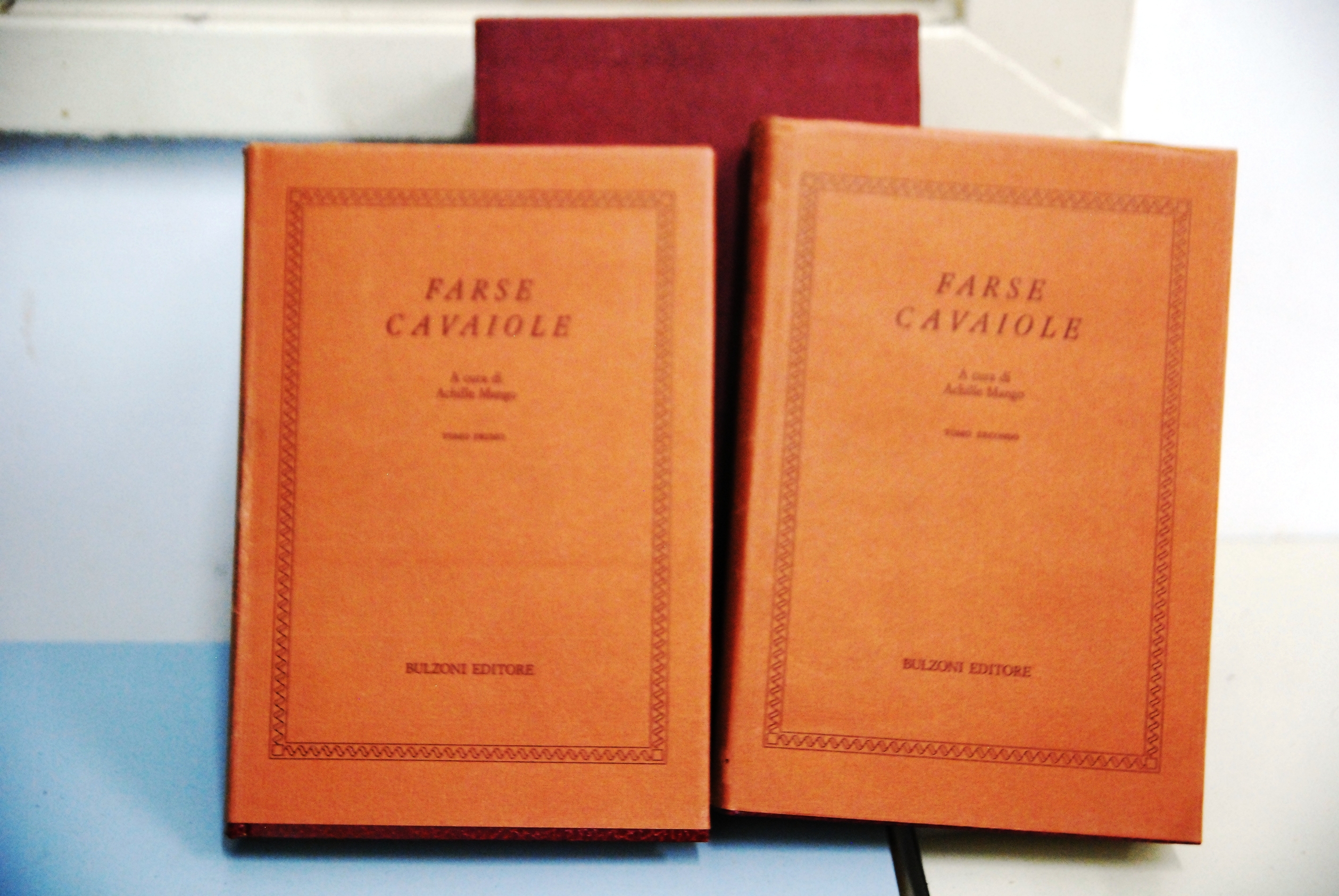 farse cavaiole 2 voll. opera cpl. NUOVI