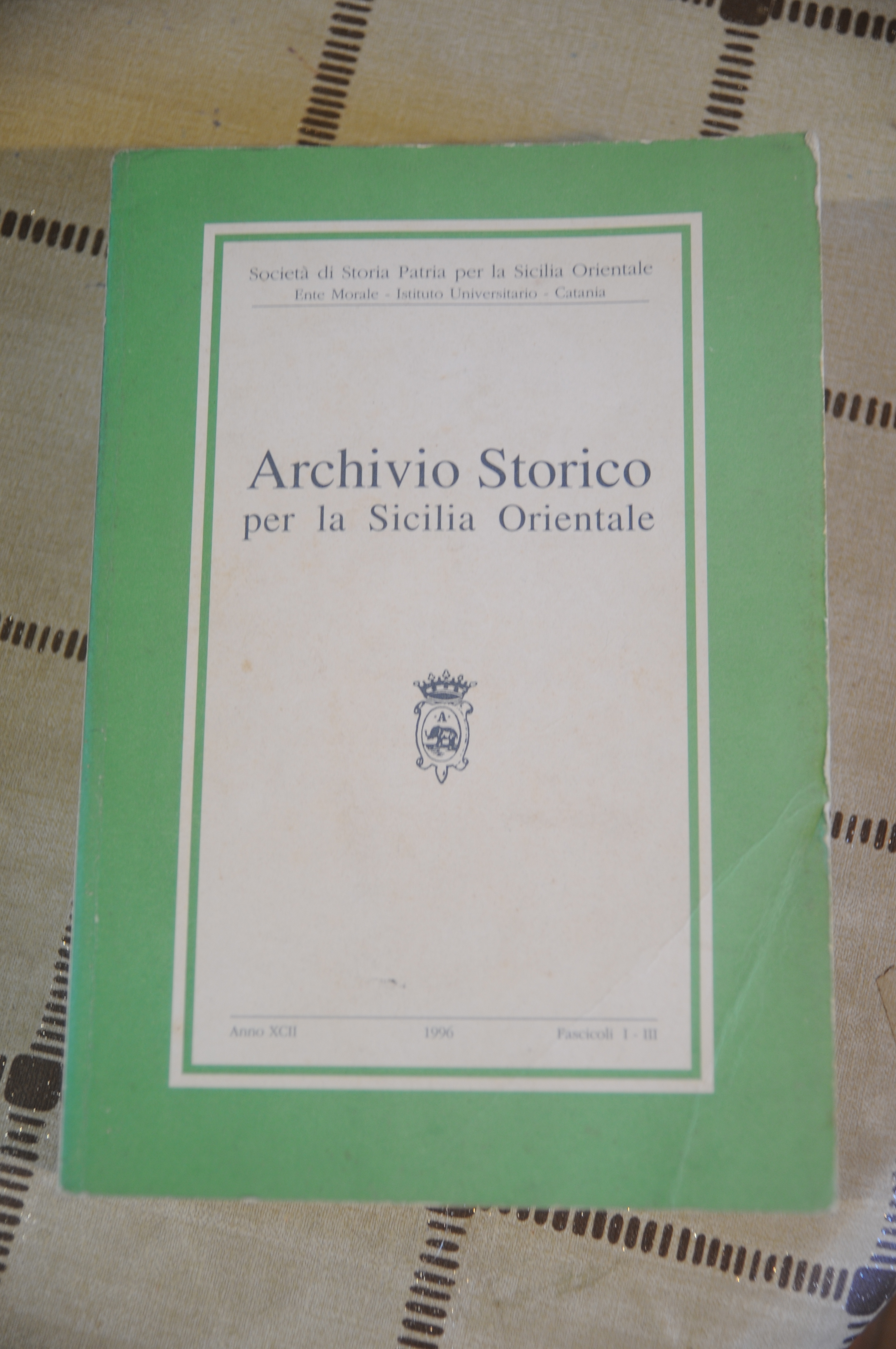 fascicoli I-II-III