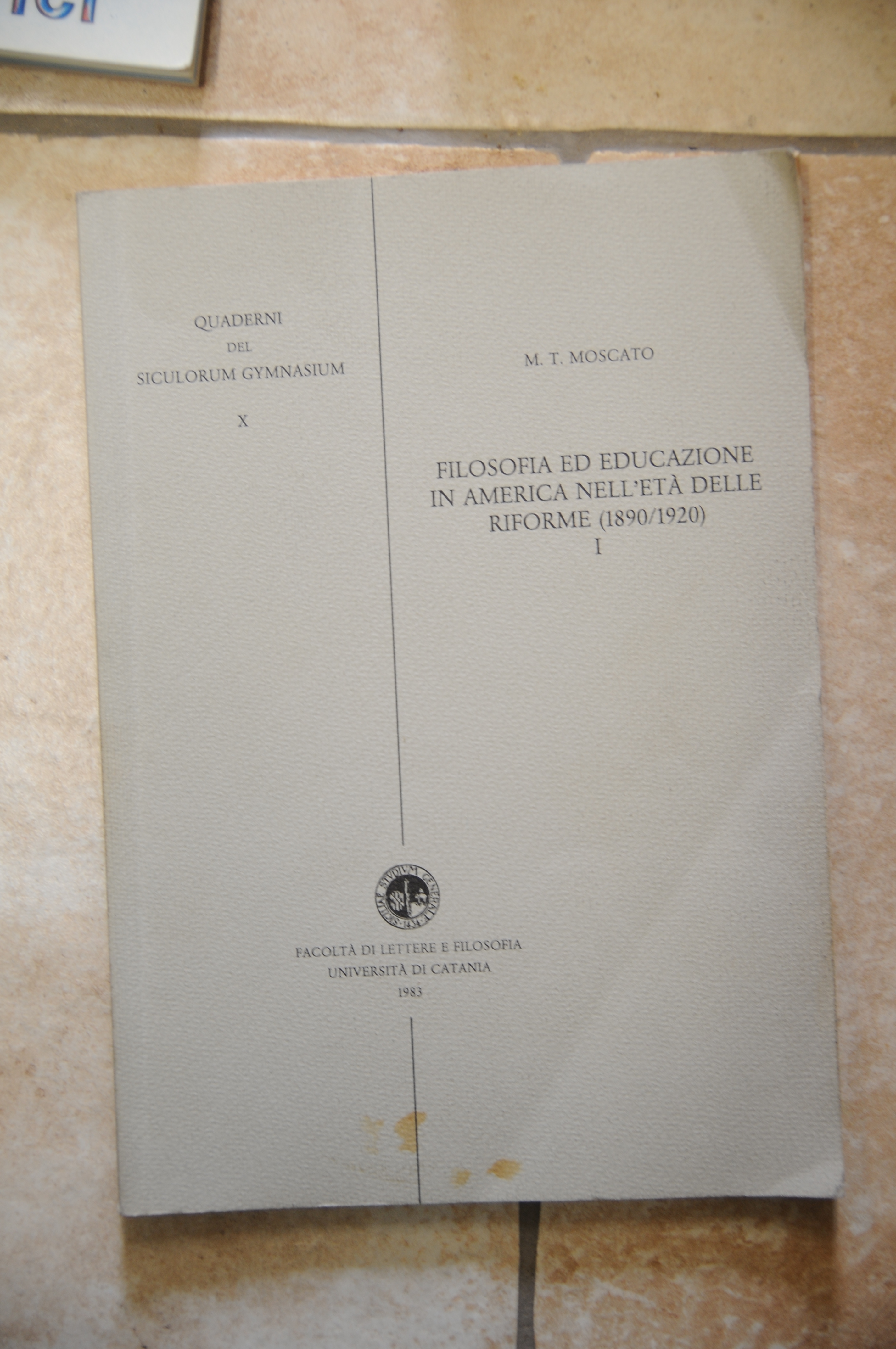 filosofia ed educazione in america nell'età delle riforme 1890 1920 …