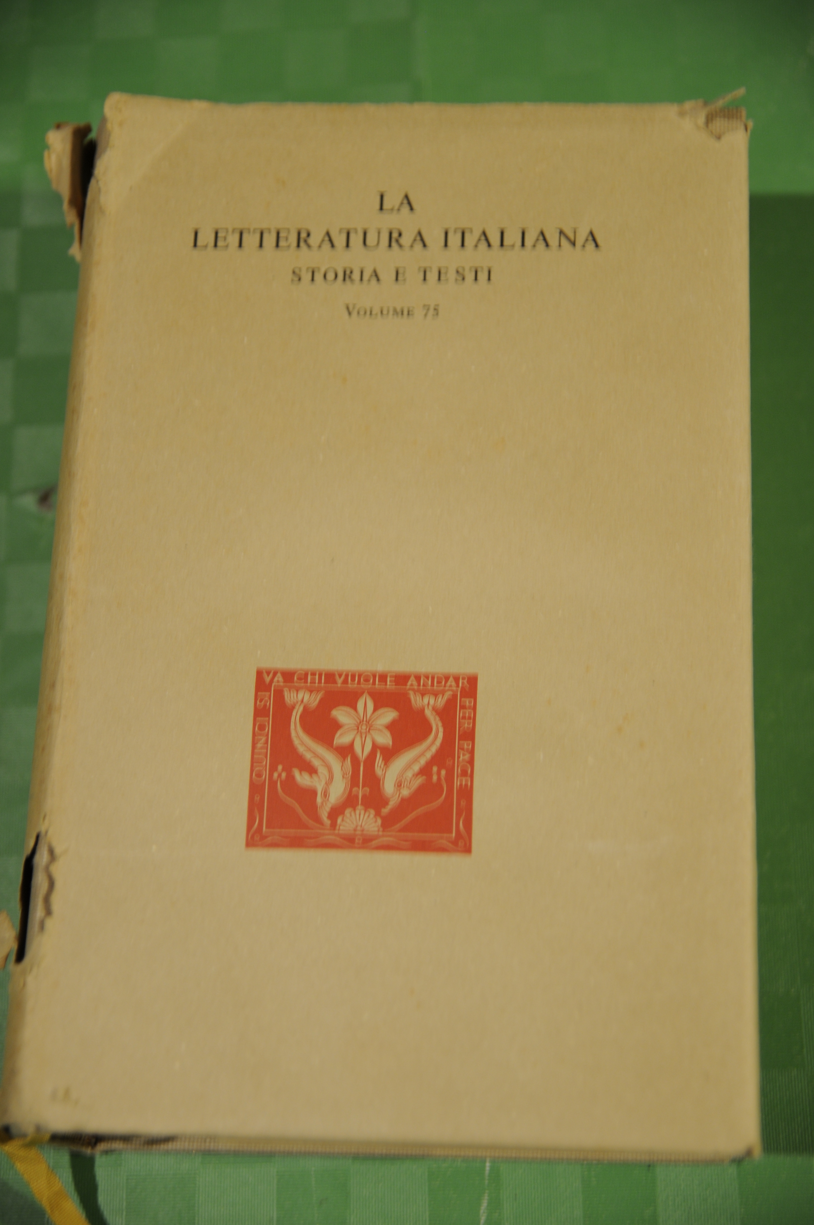 filosofia poesia storia vol. 75 la letteratura italiana storia e …