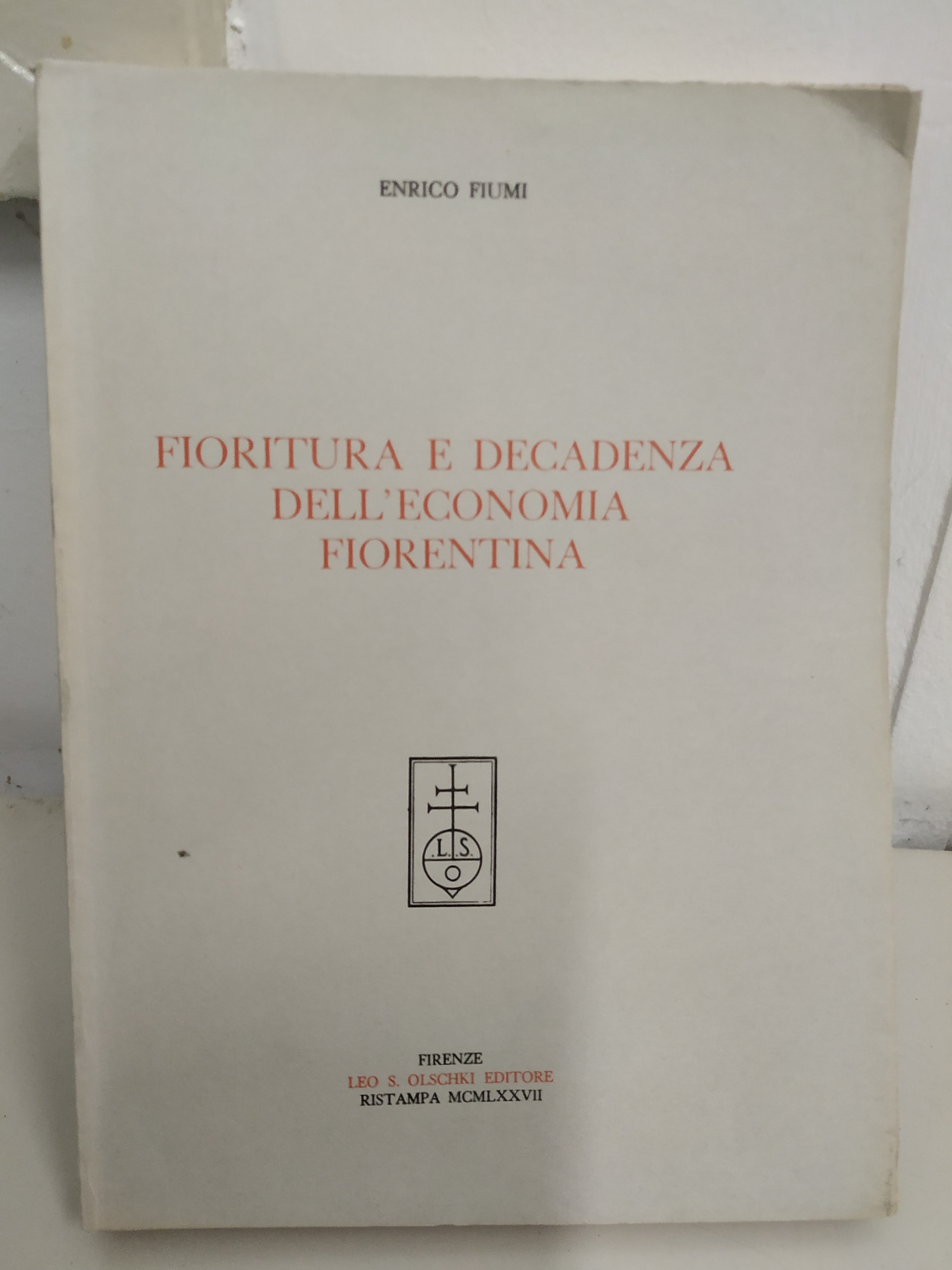 fioritura e decadenza dell'economia fiorentina NUOVO