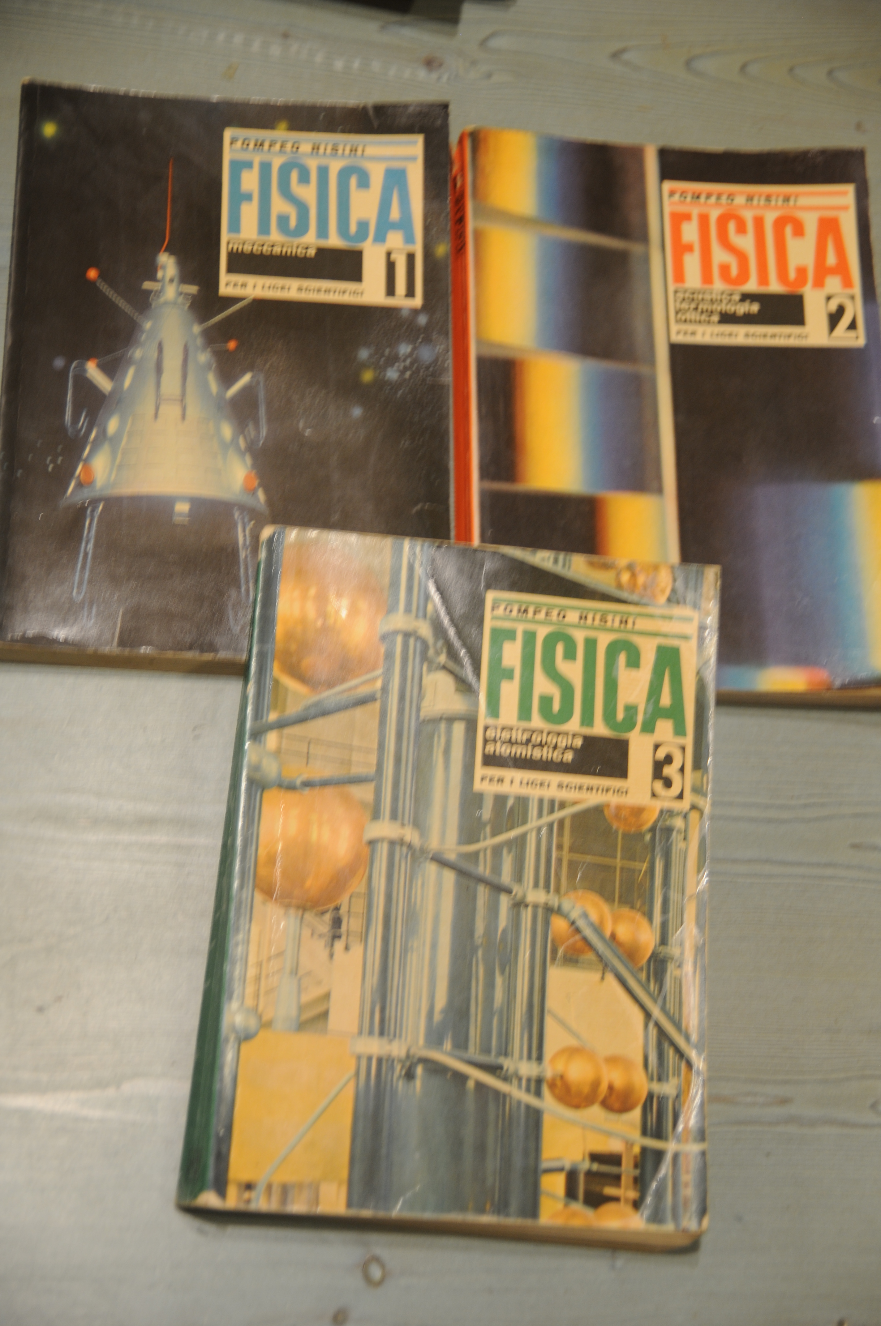 fisica voll. 1 2, 3, opera cpl. NUOVI