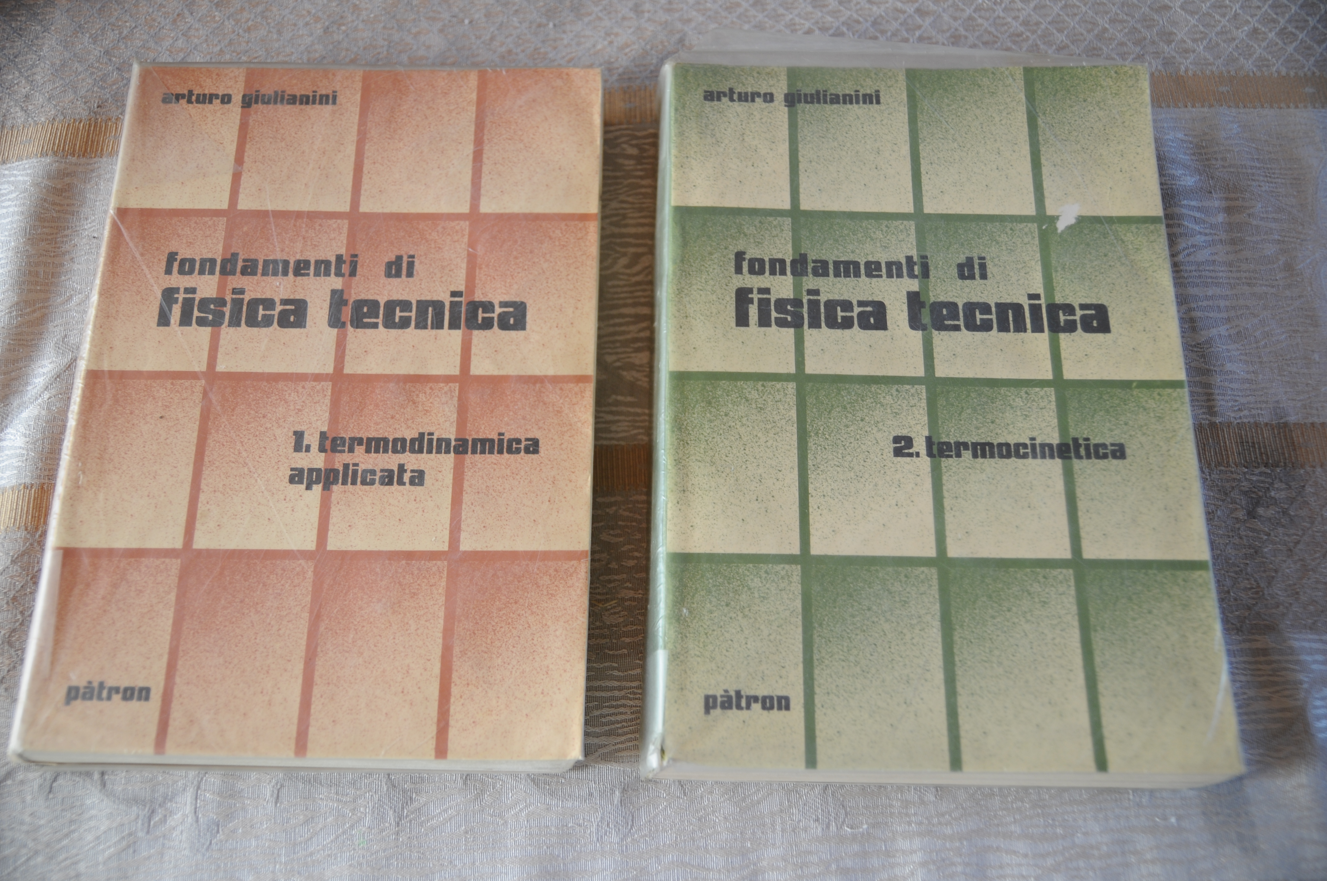 fondamenti di fisica tecnica 2 voll. opera cpl. (qualche sottolineatura …
