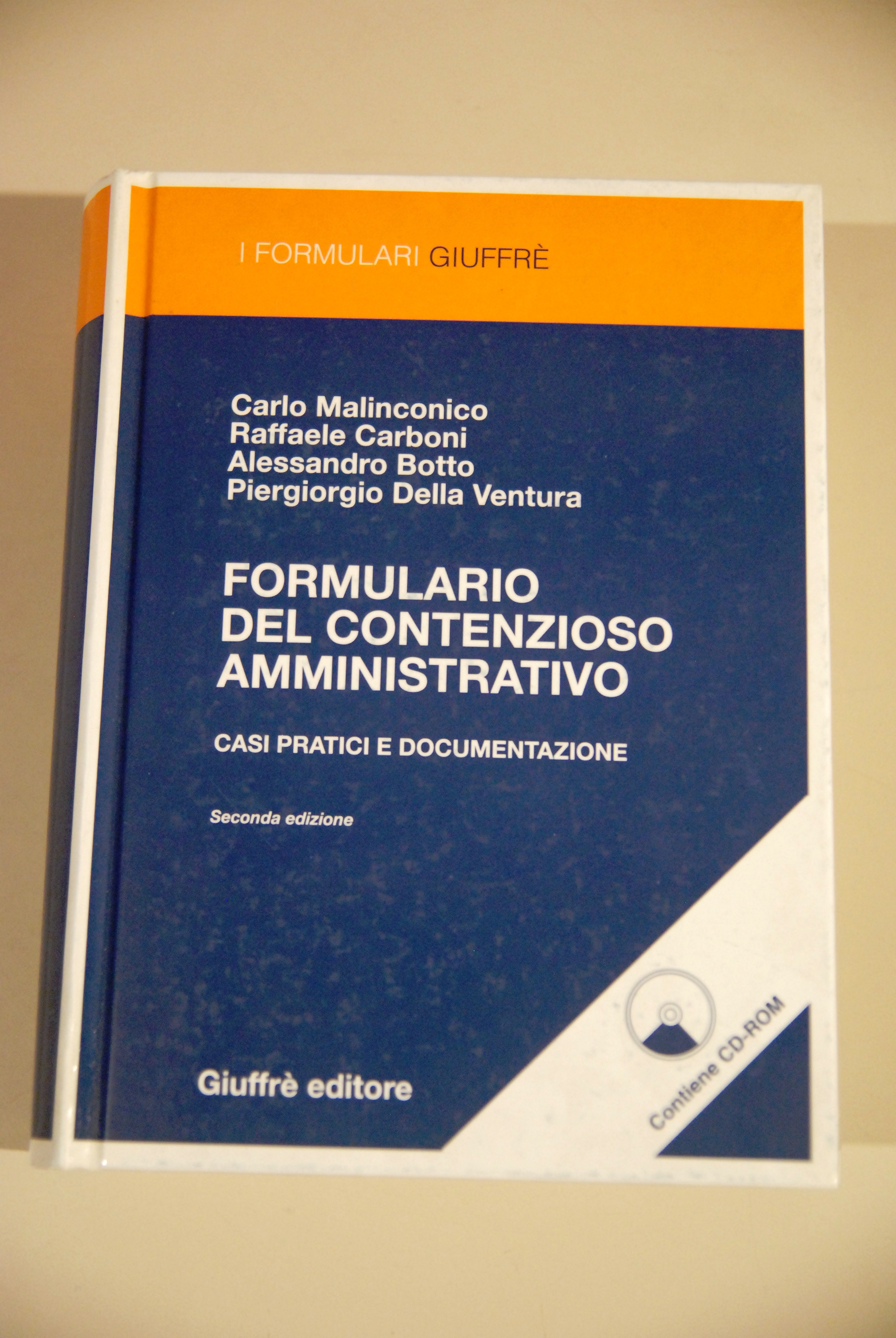 formulario del contenzioso amministrativo con cd rom