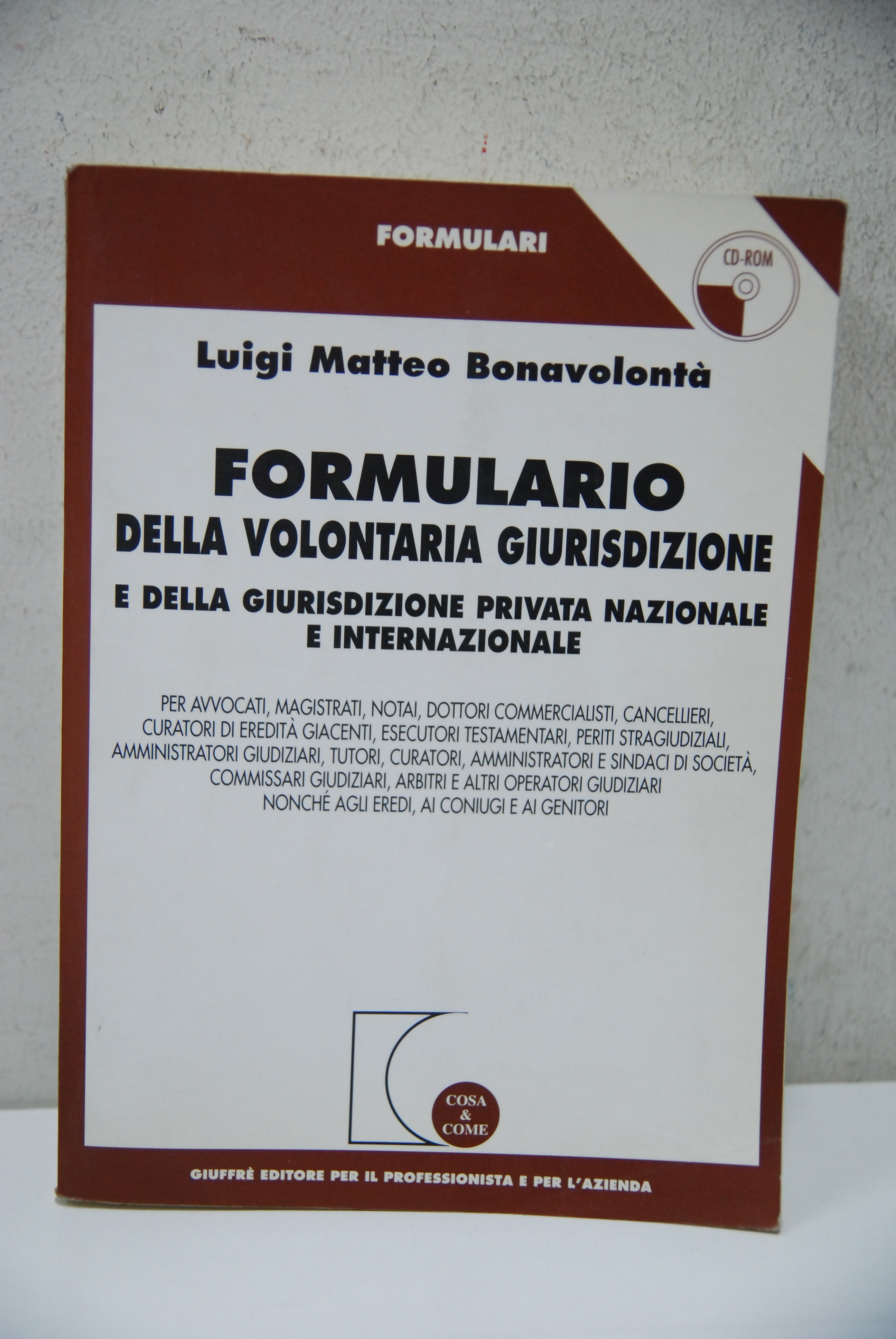 formulario della volontaria giurisdizione