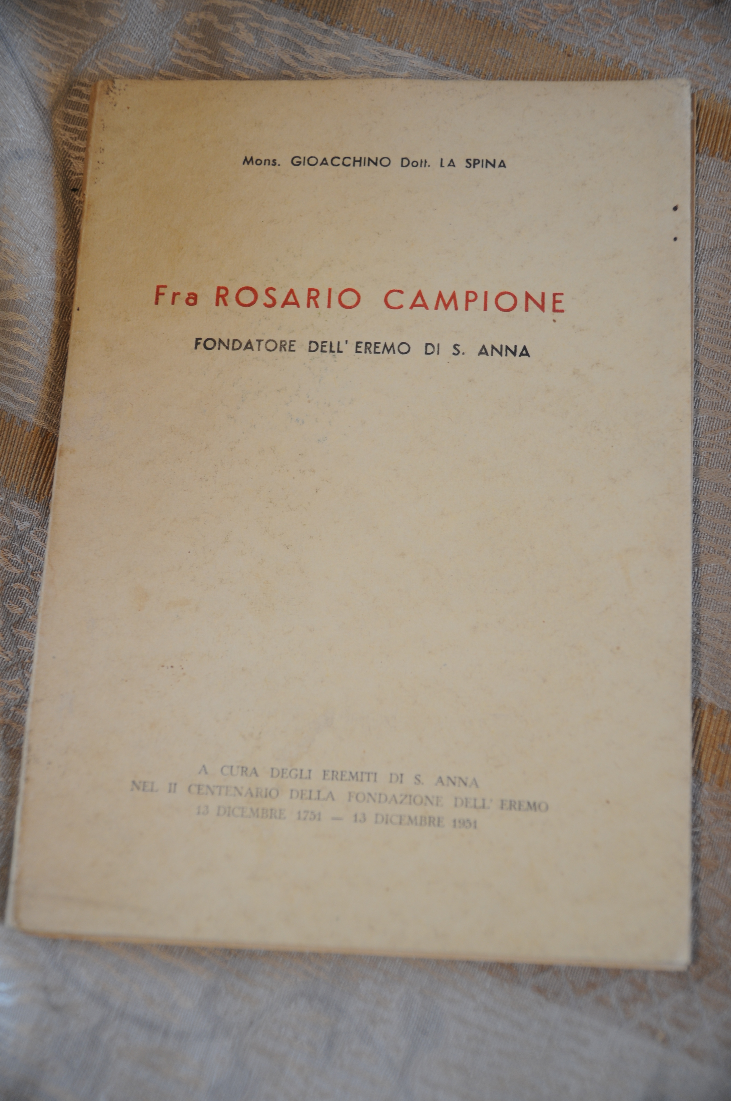 fra rosario campione