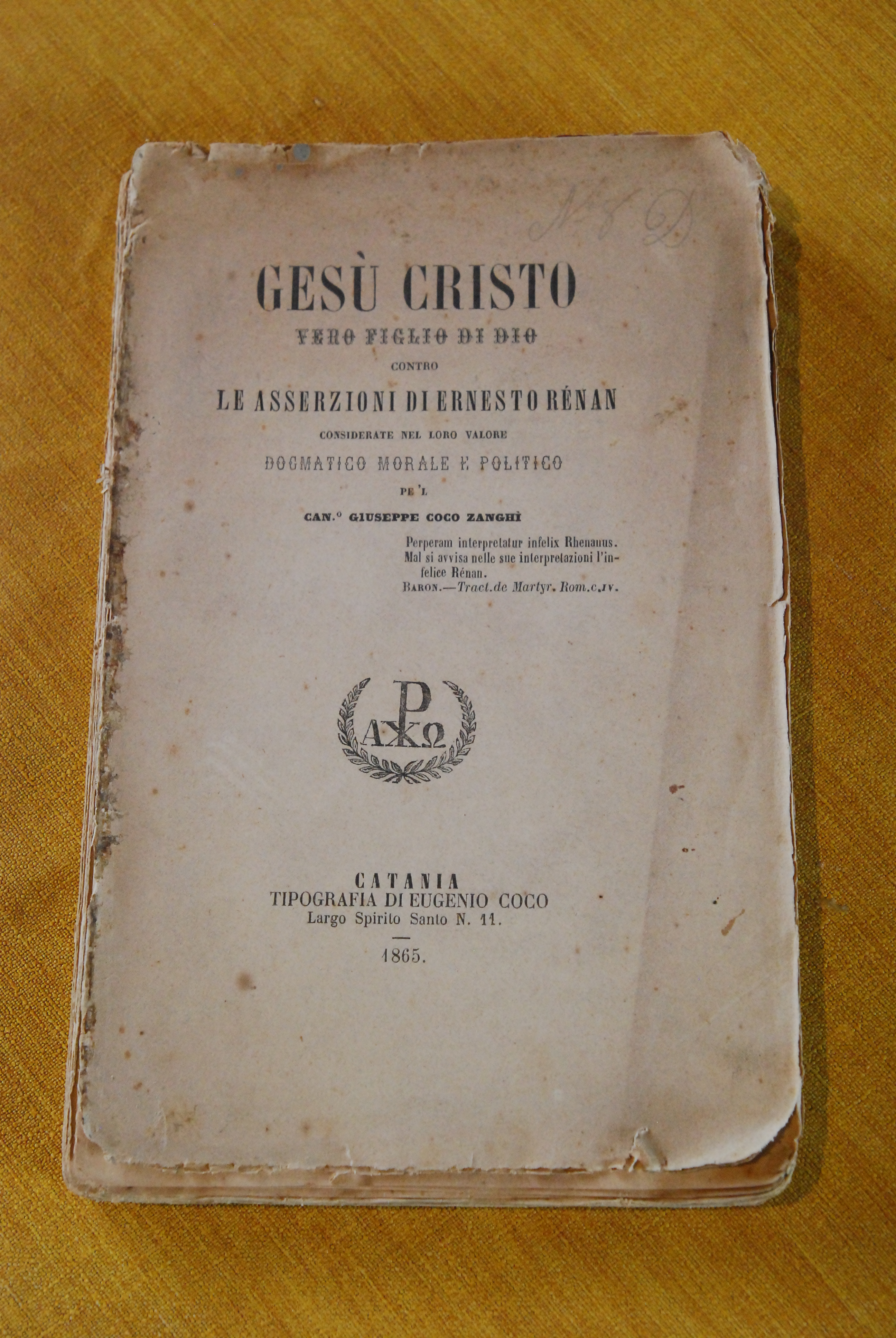 gesu' gesù cristo vero figlio di dio contro le asserzioni …