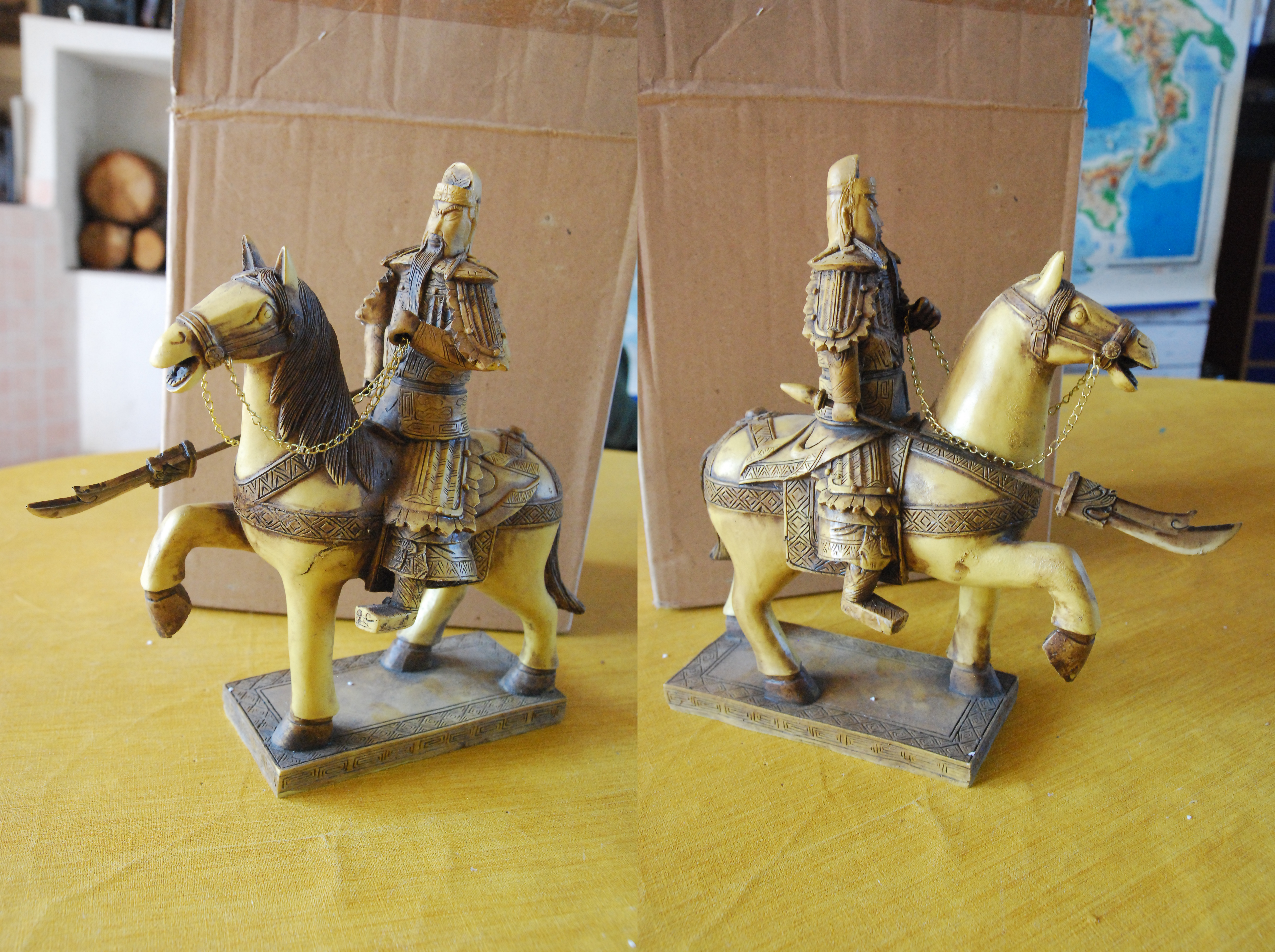 giapponese a cavallo vintage altezza circa 30 cm completo di …