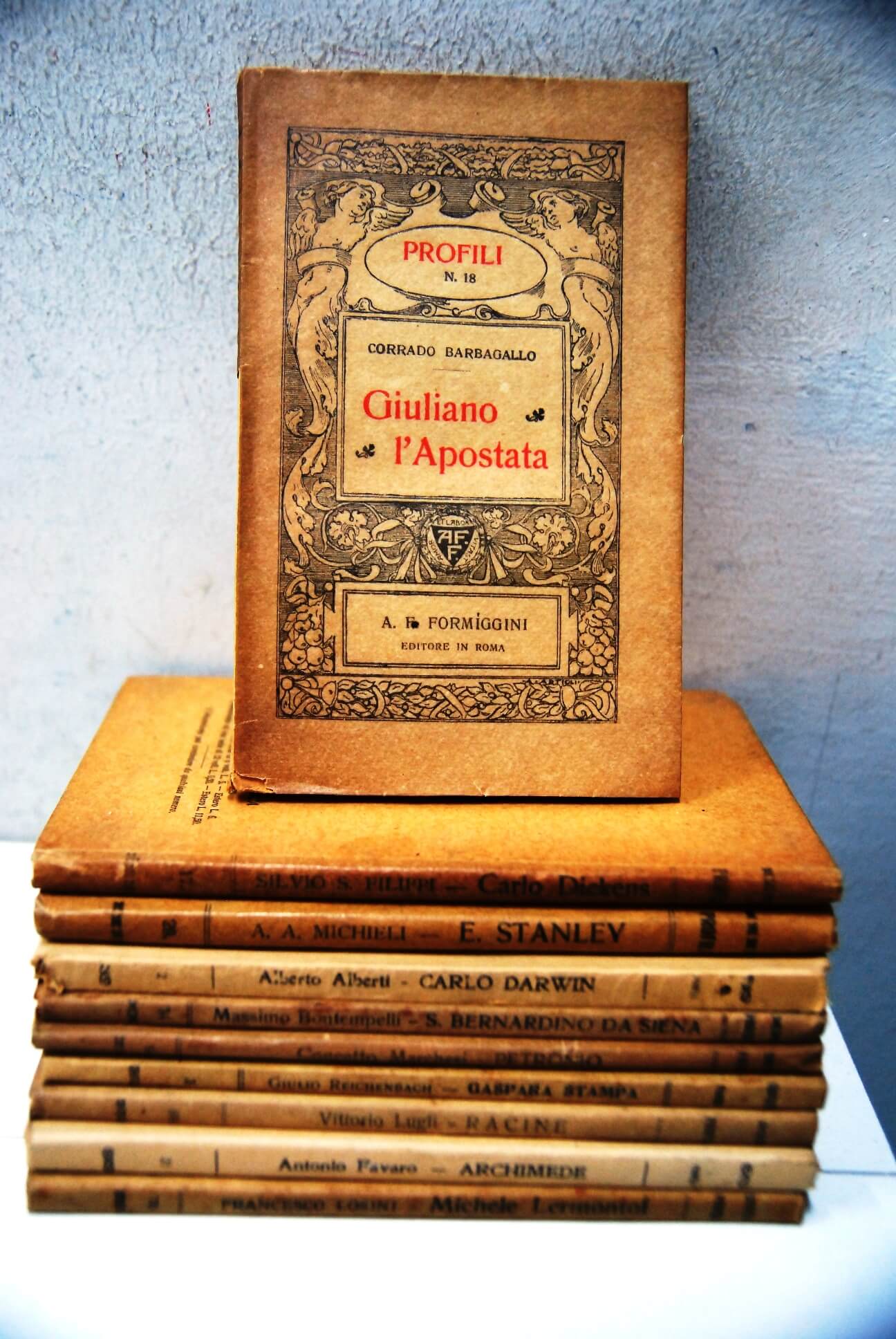 Giuliano l'Apostata, diebens stanley darwin bernardino petronio racine archimede gaspara …