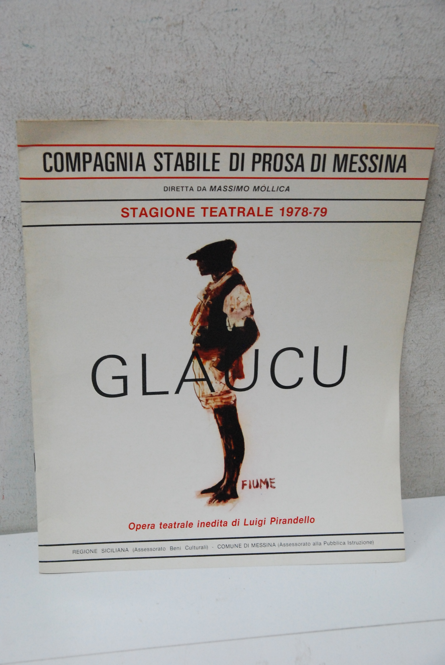 glaucu opera inedita di luigi pirandello brochure teatrale stagione teatrale …