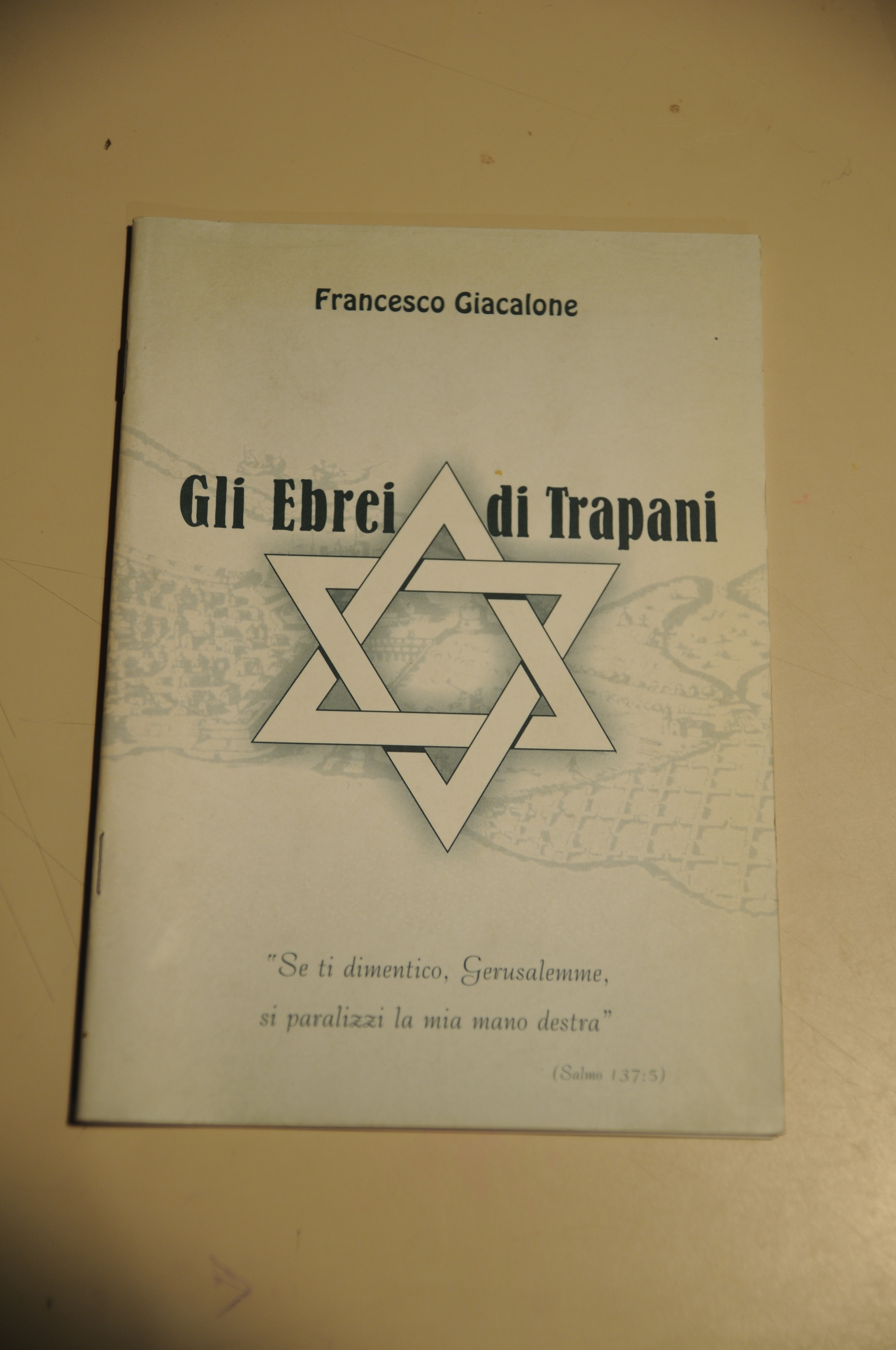 GLI EBREI DI TRAPANI nuovissimo