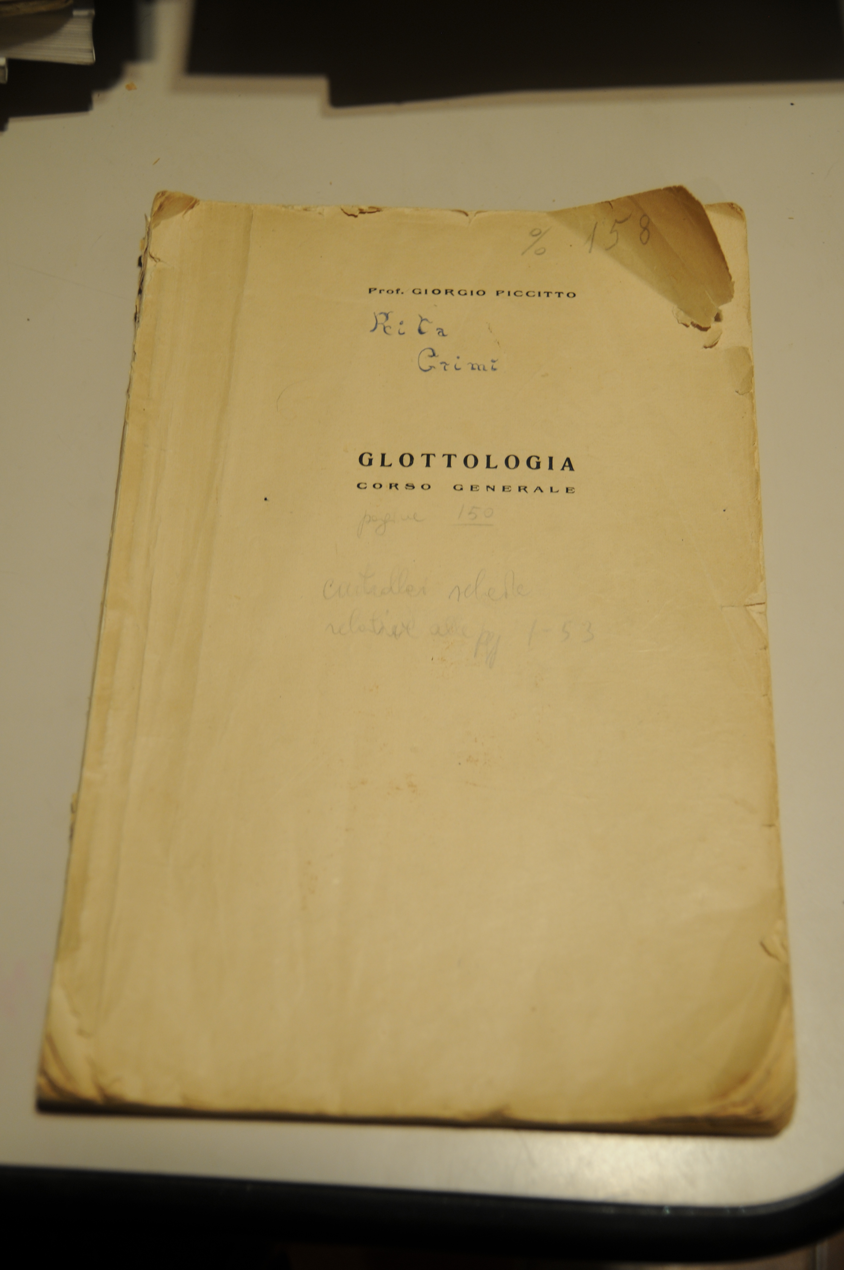 glottologia corso generale