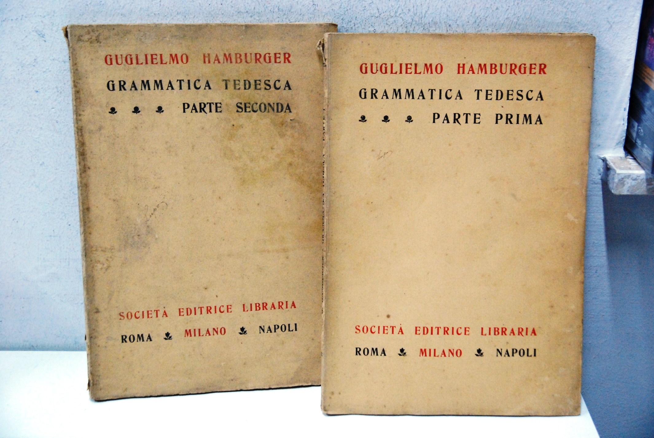 grammatica tedesca parte prima e seconda opera cpl. (discrete cdz. …