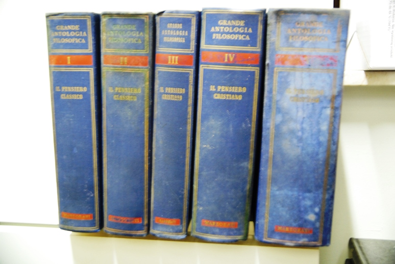 Grande Antologia Filosofica, 5 volumi, il pensiero cristiano