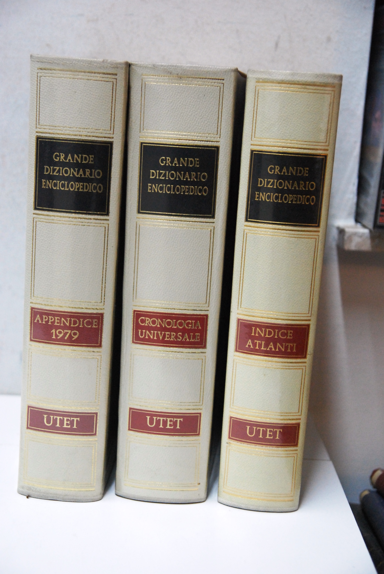 grande dizionario enciclopedico appendice 1979 cronologia universale indice atlanti