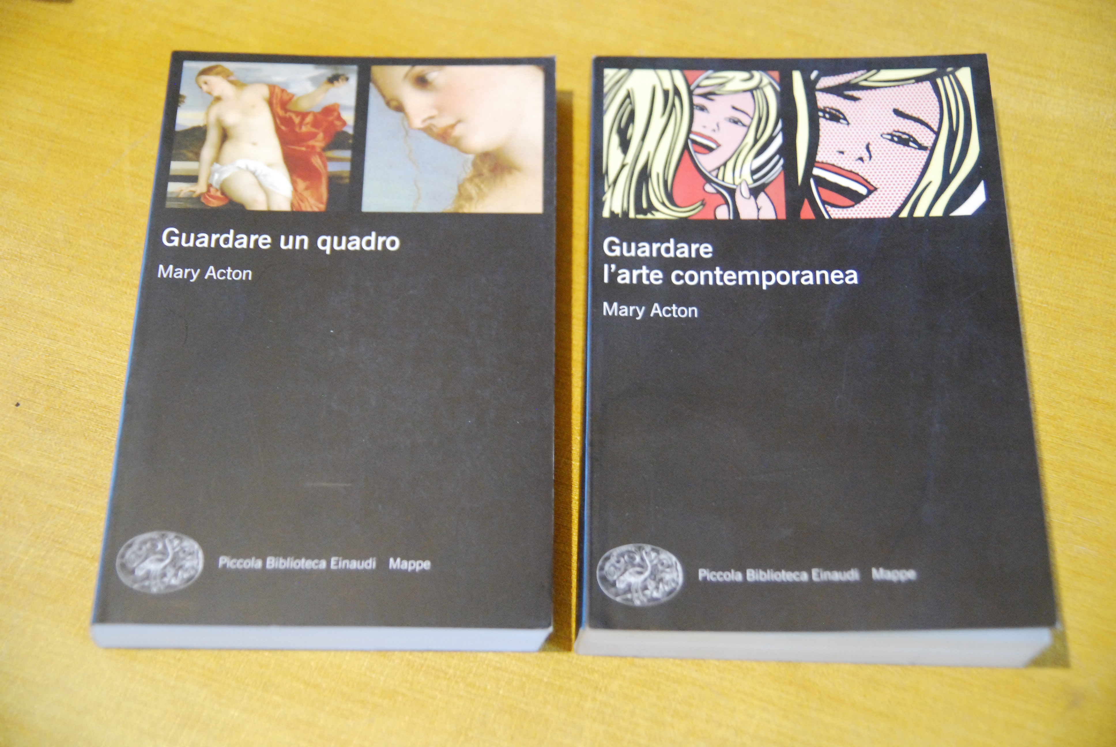 guardare un quadro e guardare l'arte contemporanea 2 voll. NUOVI