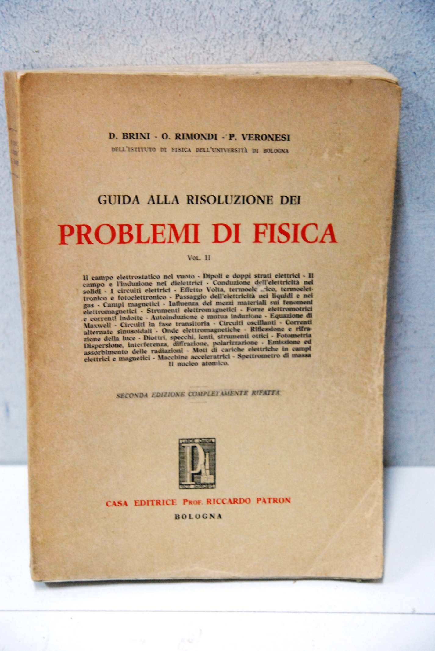 guida alla risoluzione dei problemi di fisica vol. II 2 …