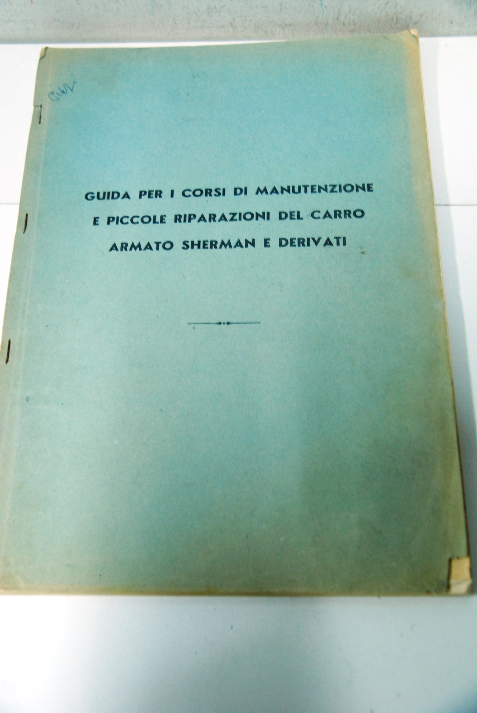 Guida per i corsi di manutenzione e piccole riparazioni del …