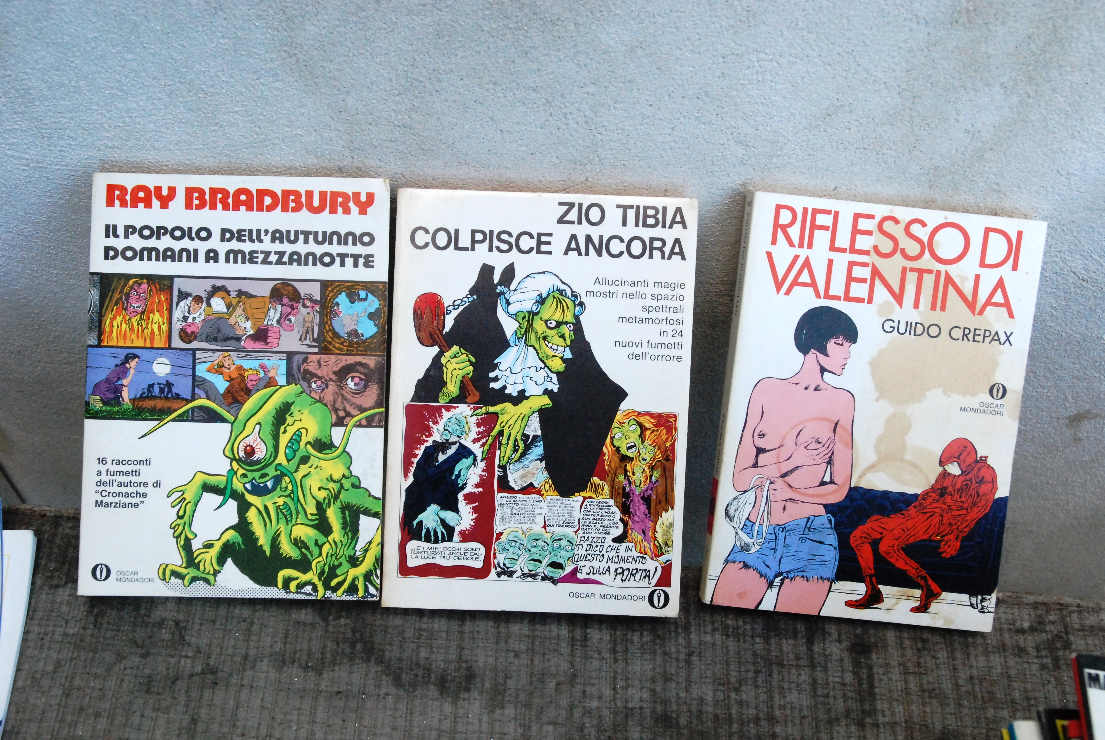 guido crepax riflesso di valentina ray bradbury il popolo dell'autunno …