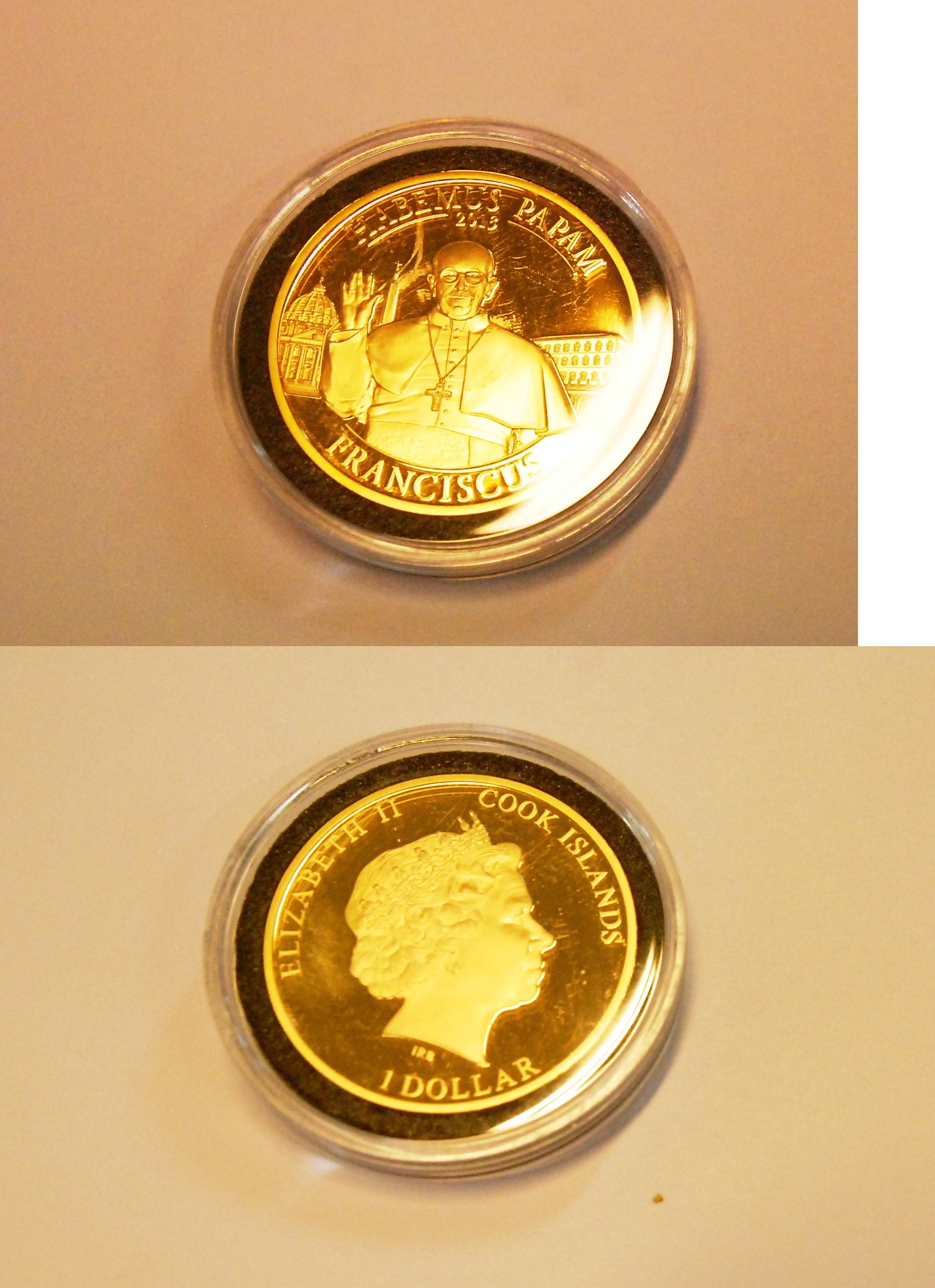 habemus papam franciscus 2013 elizabeth ii cook islands 1 $ …