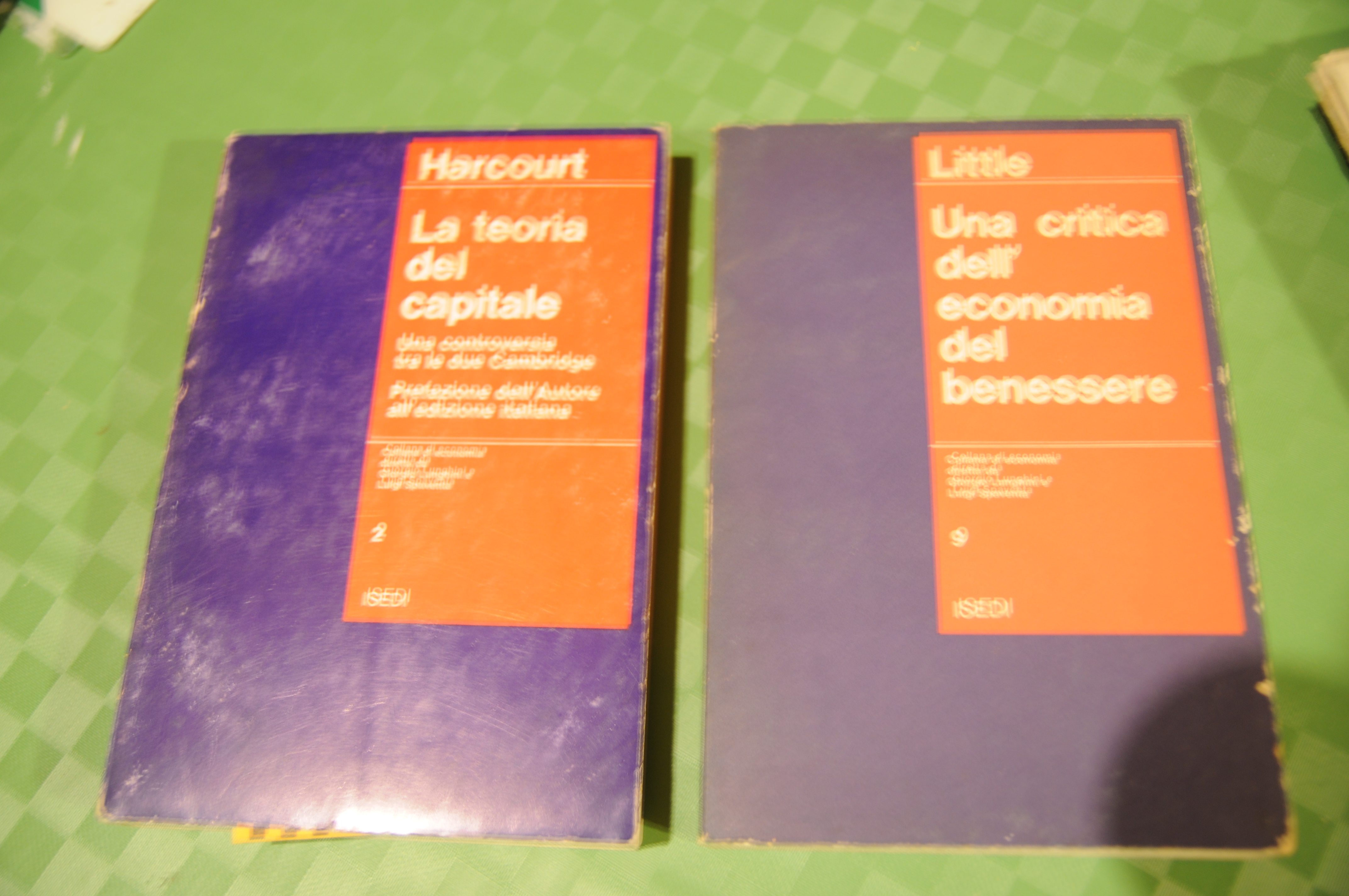 harcourt la teoria del capitale e little una critica dell'economia …