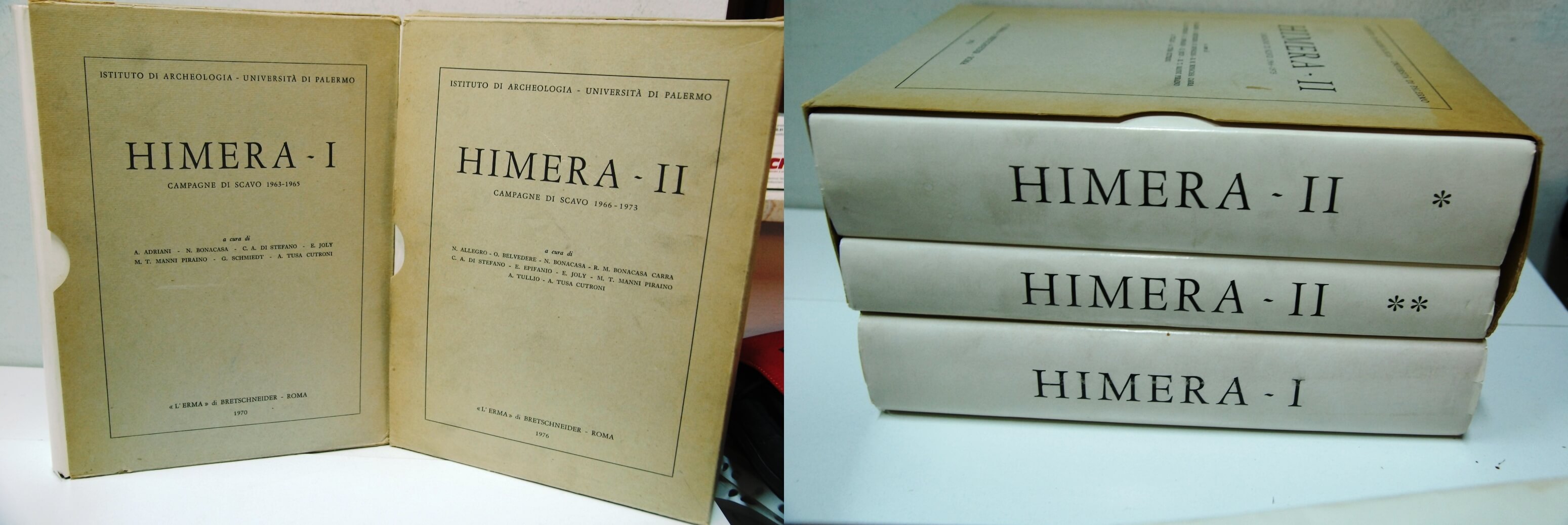 Himera I e II campagne di scavo 1963-1965 e 1966-73 …