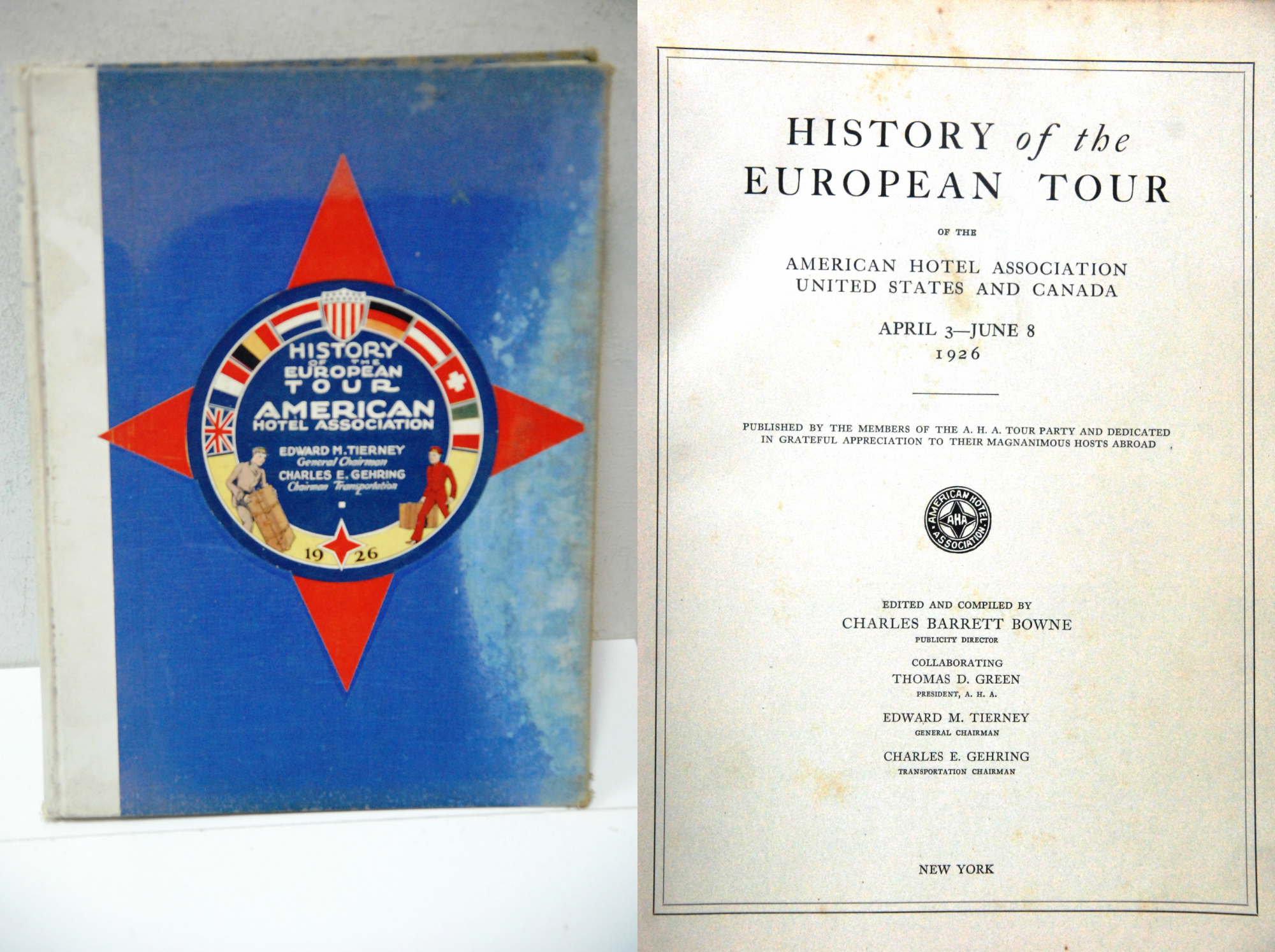 HISTORY of the european tour american hotel association