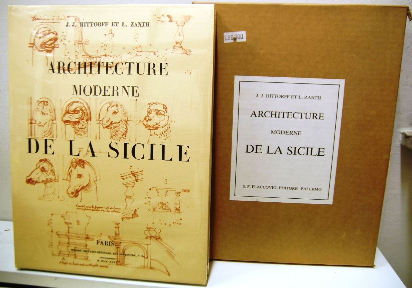 hittorff et zanth - architecture moderne de la sicile (NUOVO …