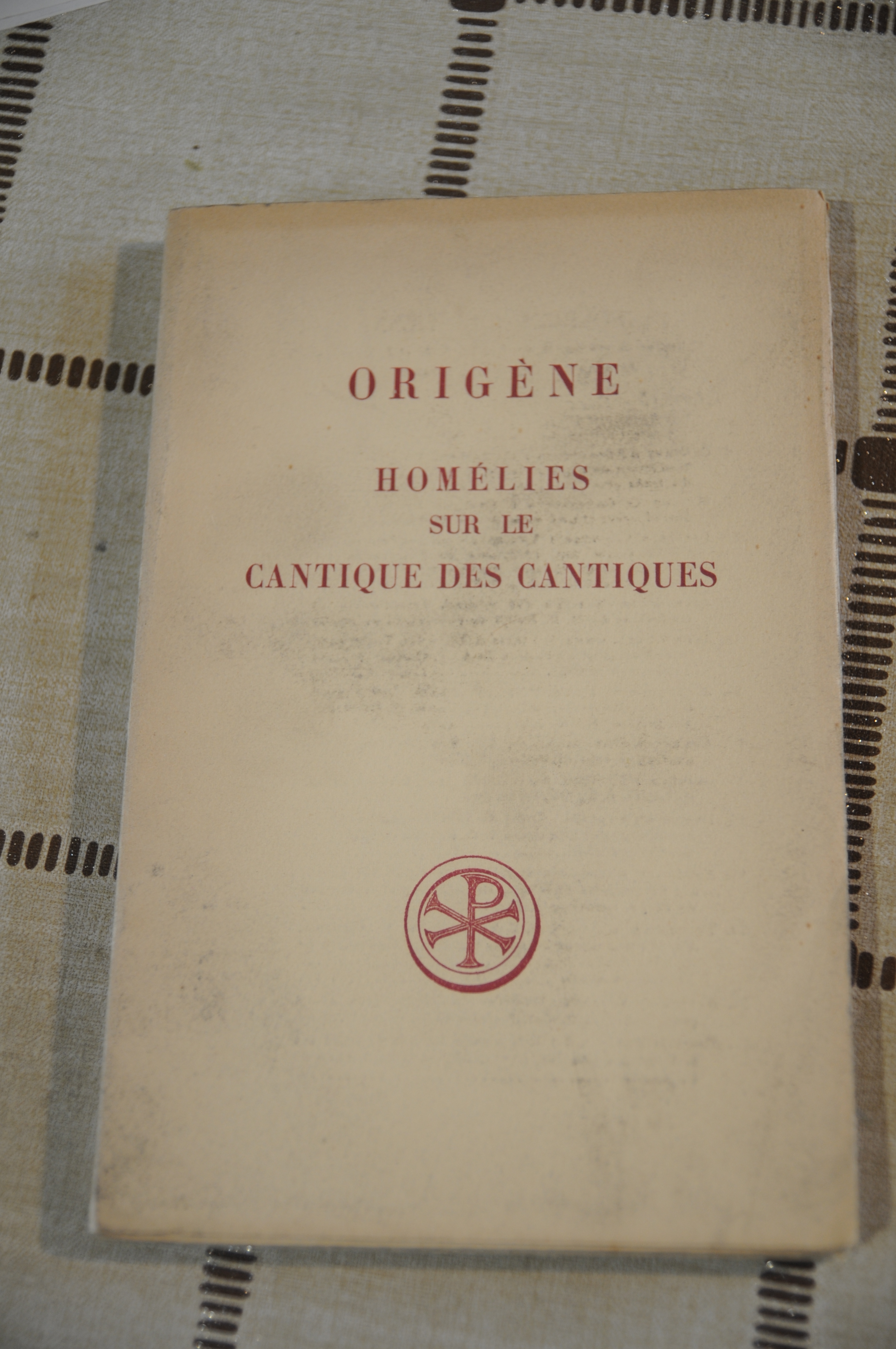 homelies sur le cantique des cantiques NUOVO