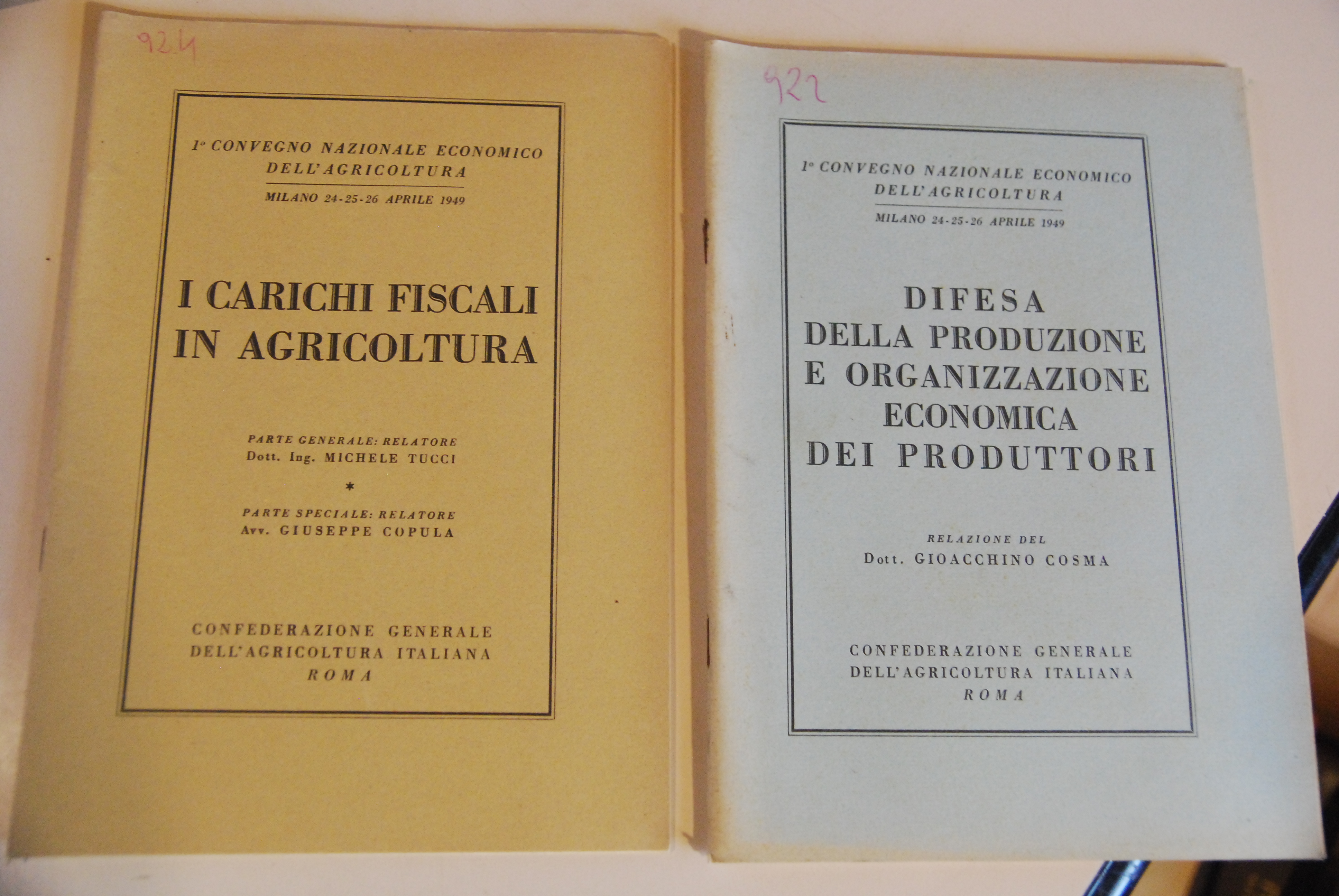 i carichi fiscali difesa della produzione e organizzazione economica