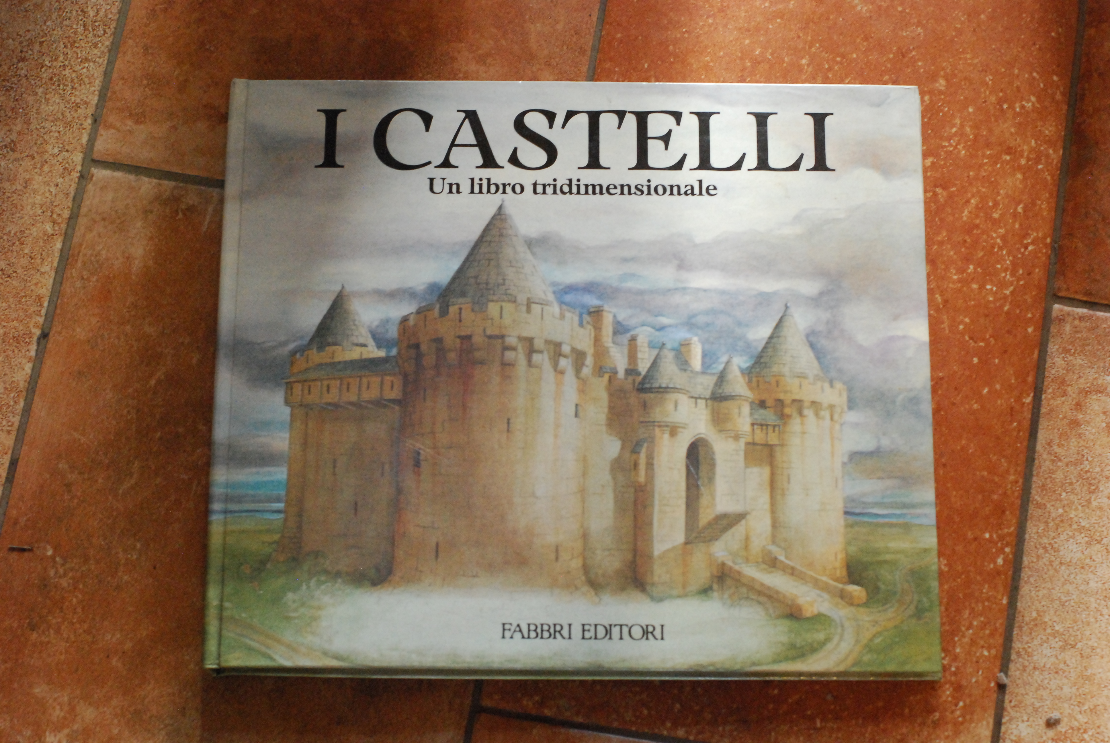 i castelli un libro tridimensionale NUOVISSIMO