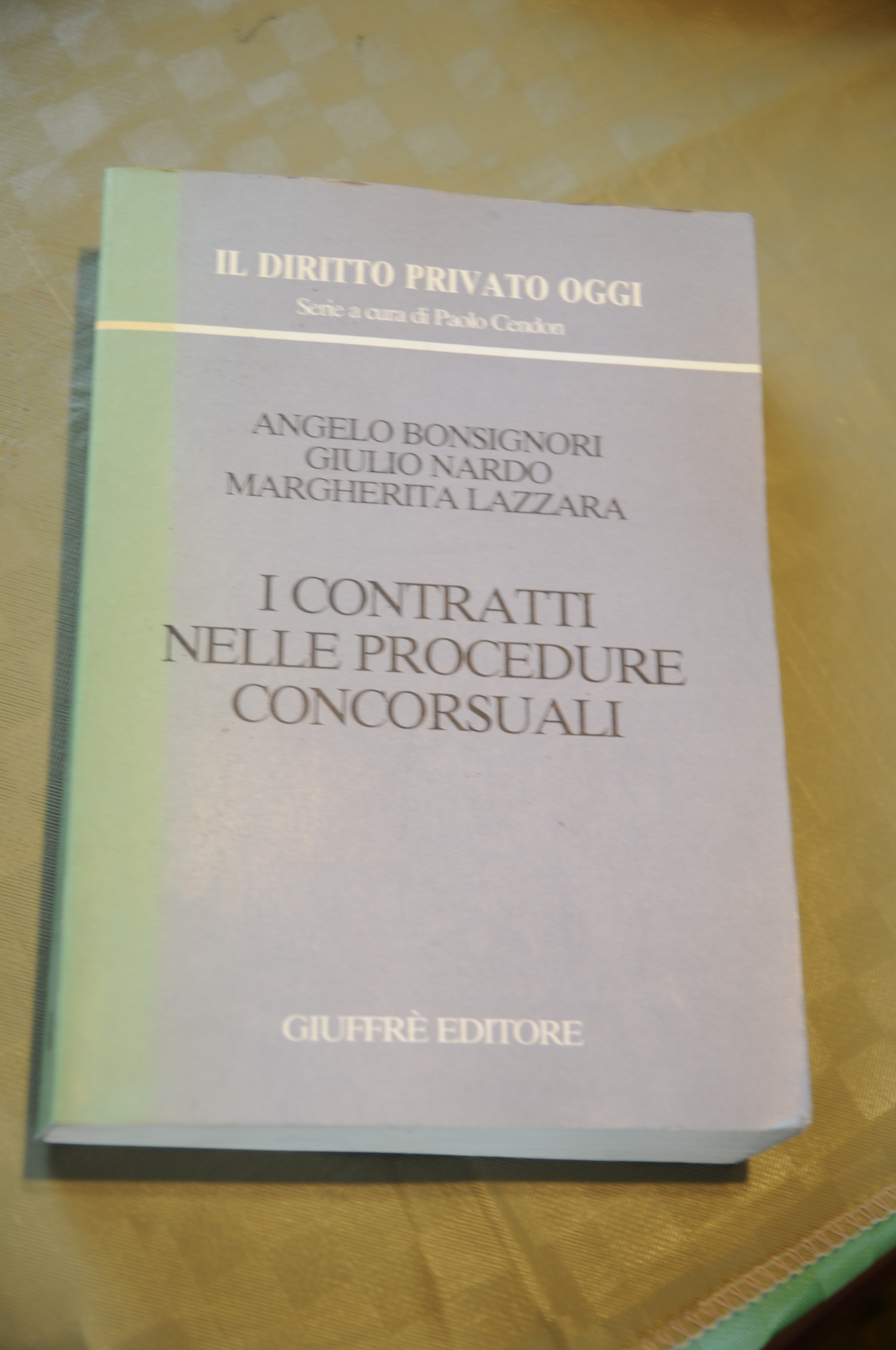 i contratti nelle procedure concorsuali NUOVO