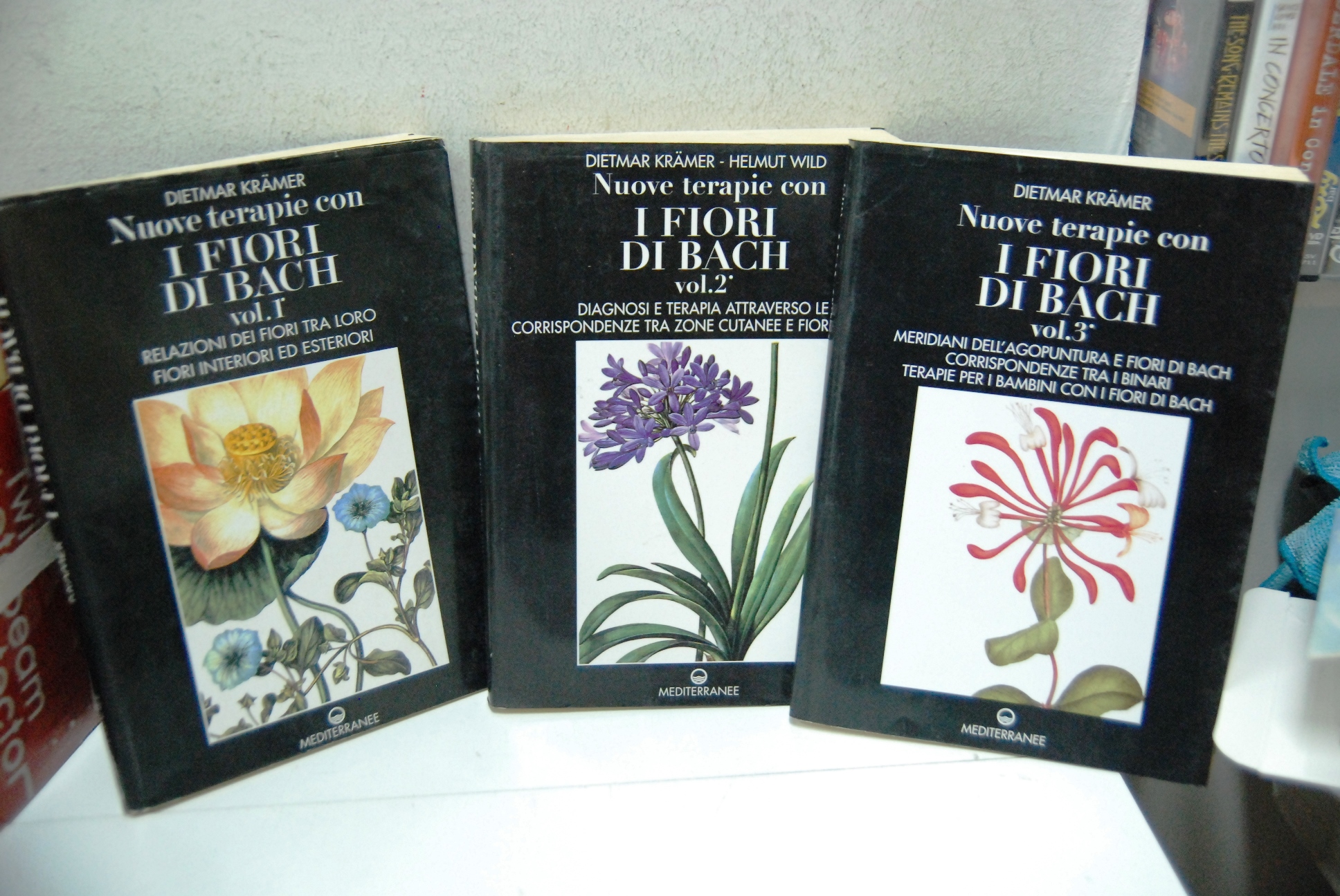 i fiori di bach 3 voll. cpl. nuovi