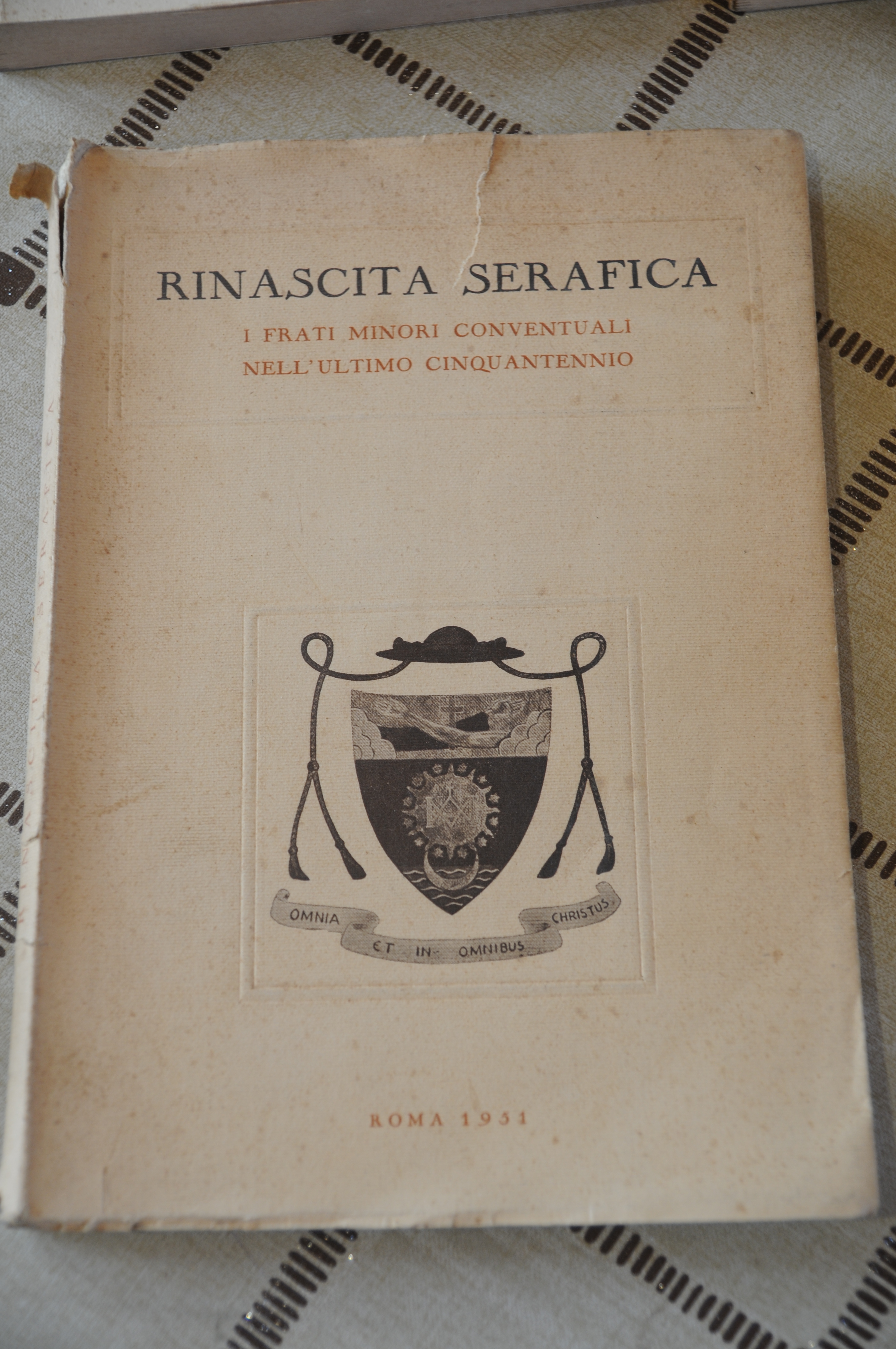 i frati minori conventuali nell'ultimo cinquantennio 1900-1930