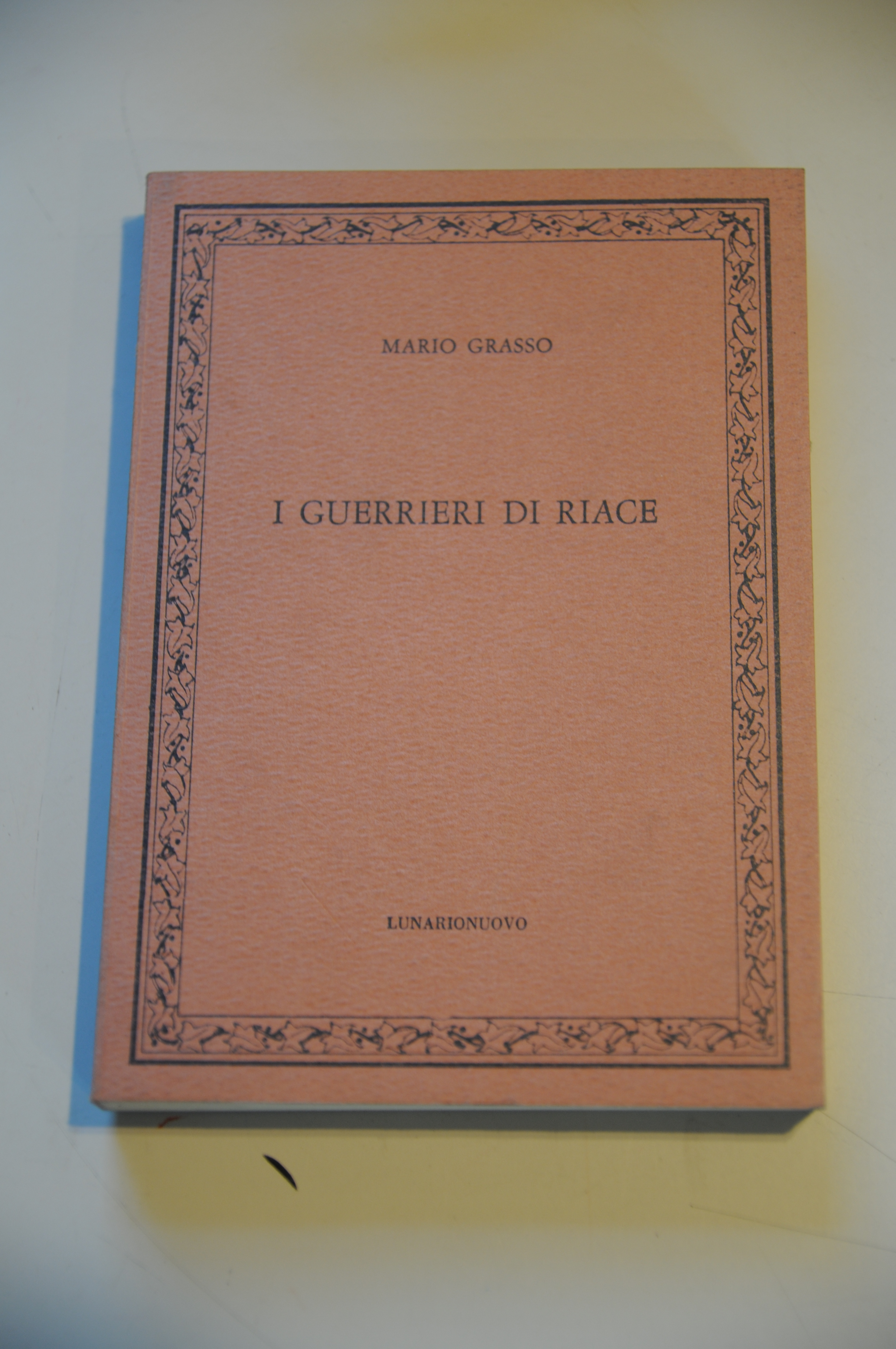 i guerrieri di riace NUOVISSIMO autografato dall'autore con dedica