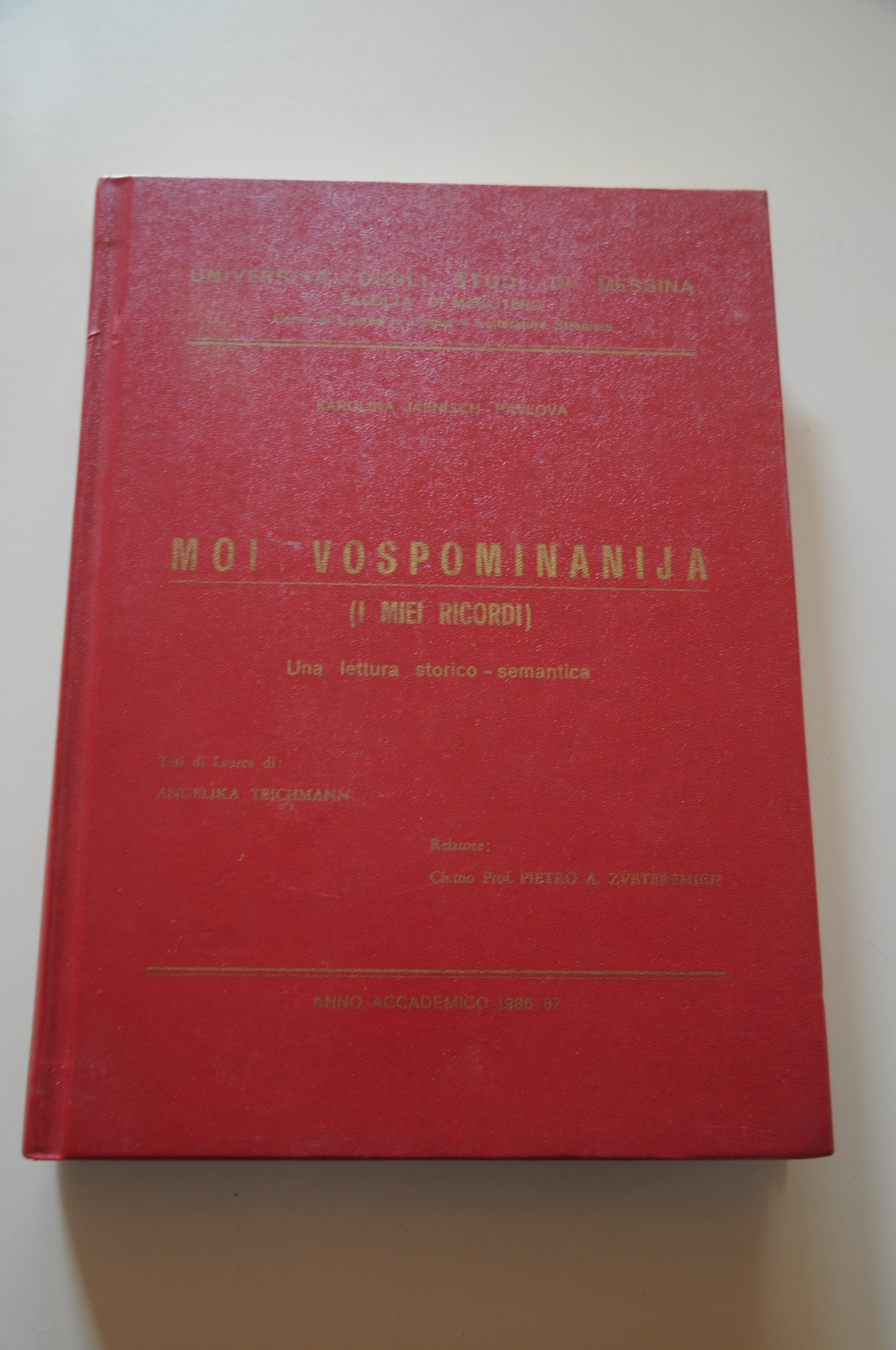i miei ricordi moi vospominanija pietro zveteremich