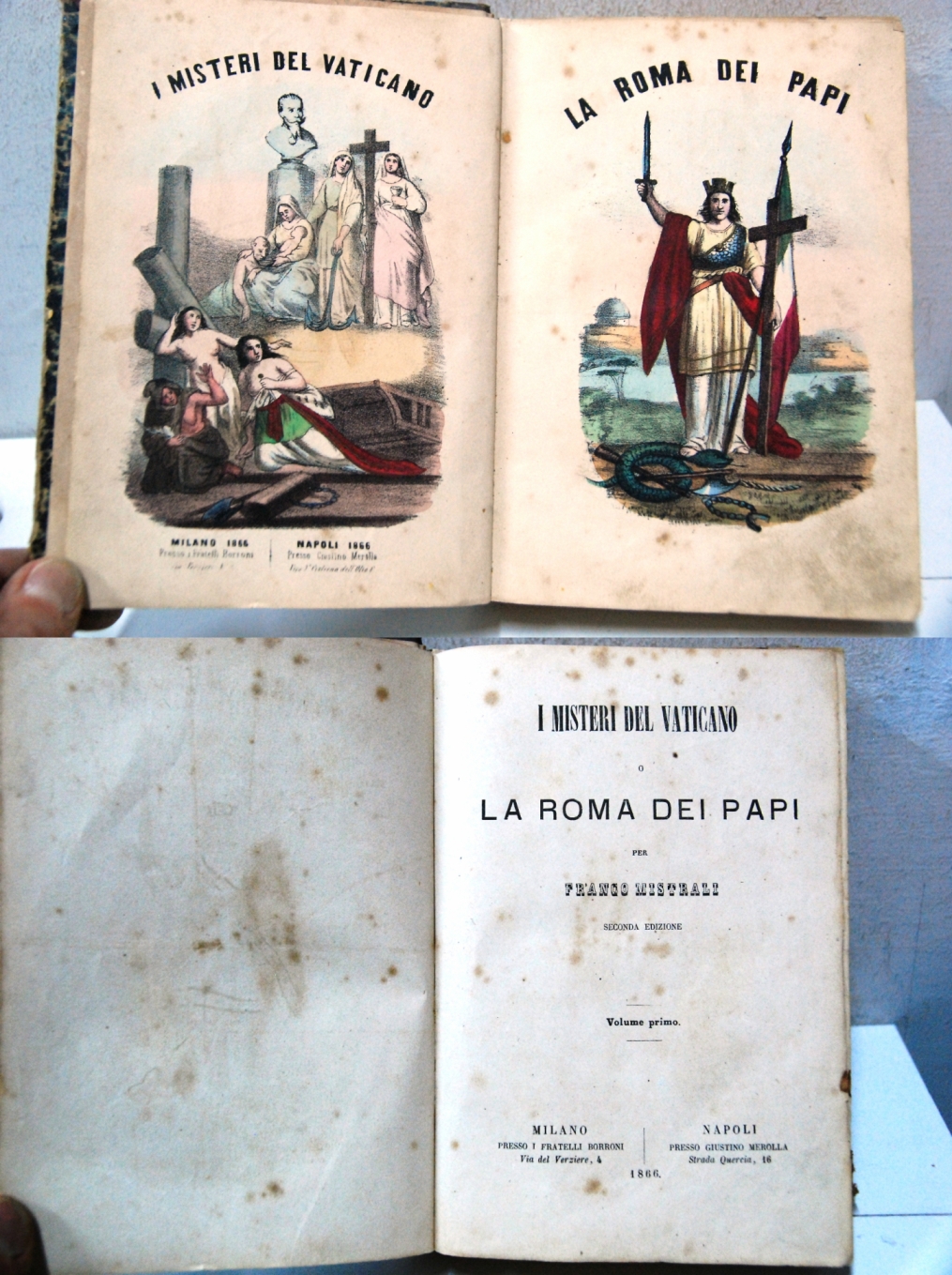i misteri del vaticano la roma dei papi volume primo